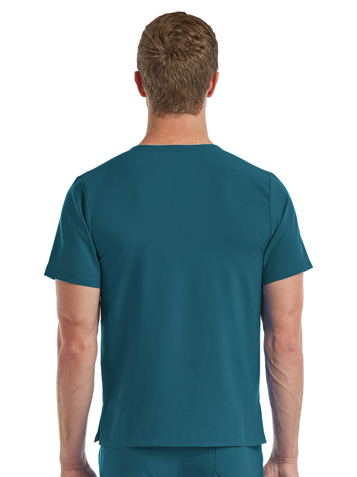 ScrubJoy Fit-4-All - Unisex One-Pocket V-Neck Top 20