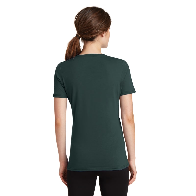 Port & Company Women's Performance Blend V-Neck Tee. 49
