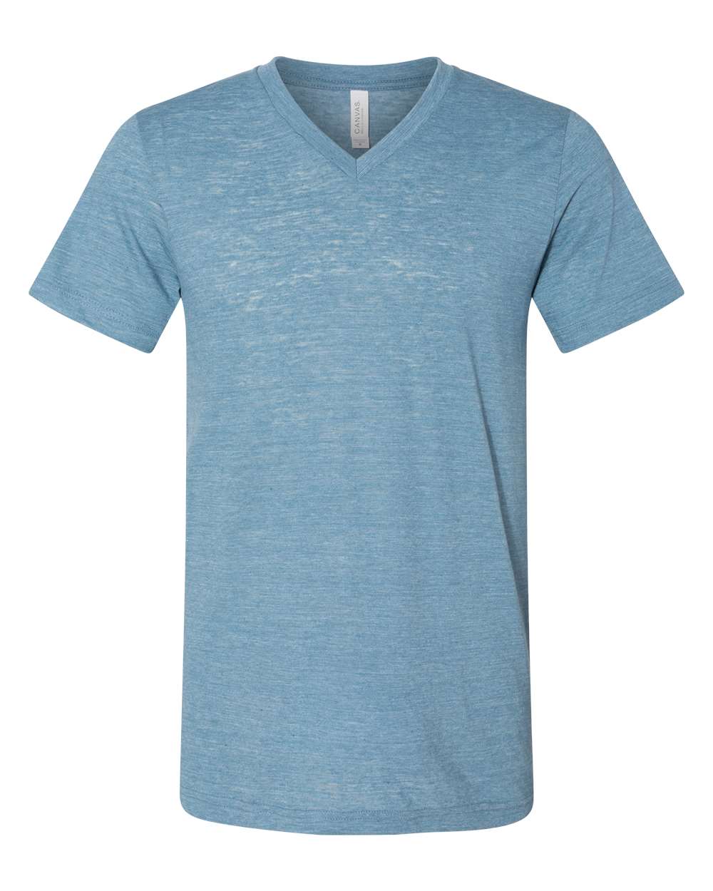 Unisex Textured Jersey V-Neck Tee - 3655 12