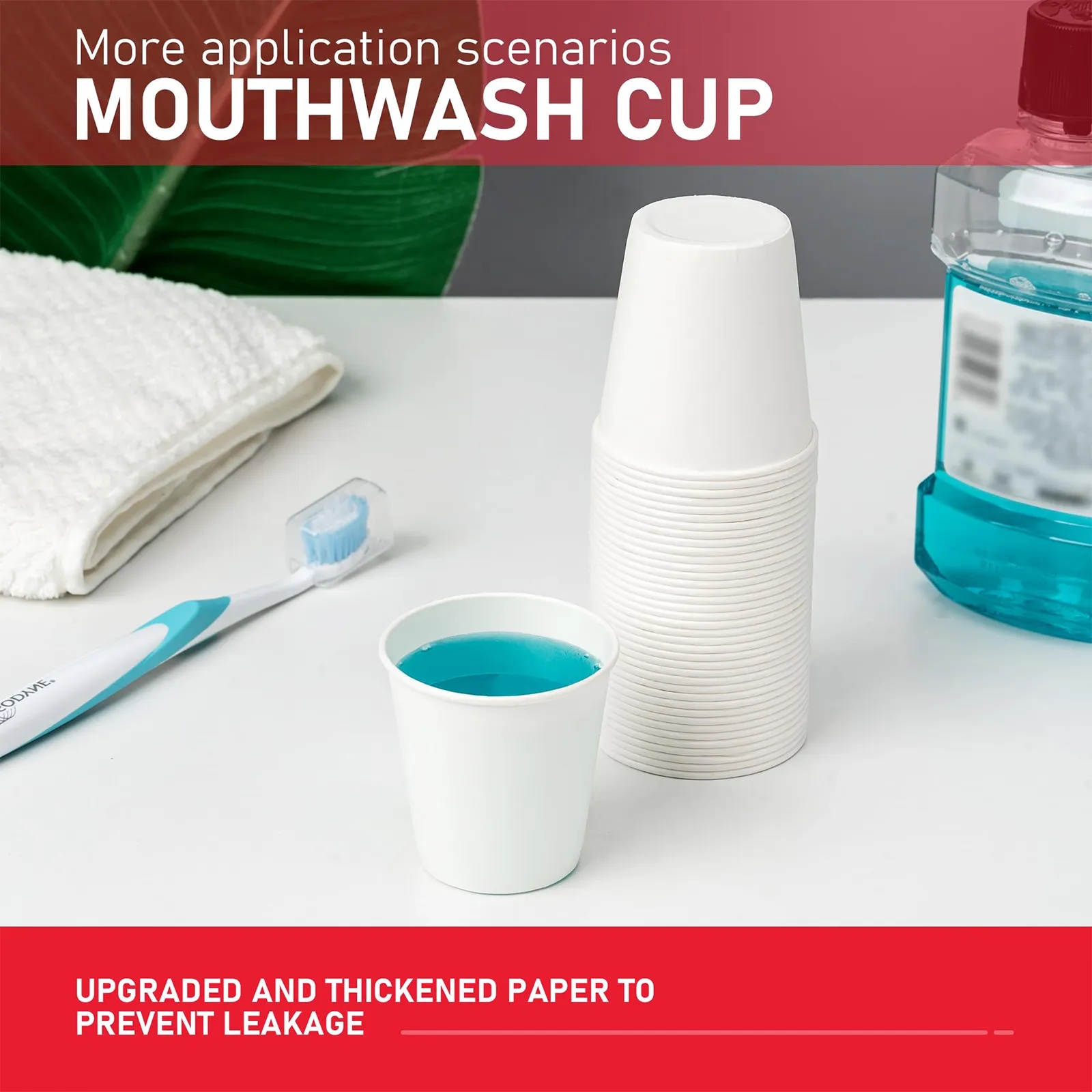 Leak Proof Disposable Paper Cup 3 oz 8 oz 12 oz 16 oz 22 oz 9