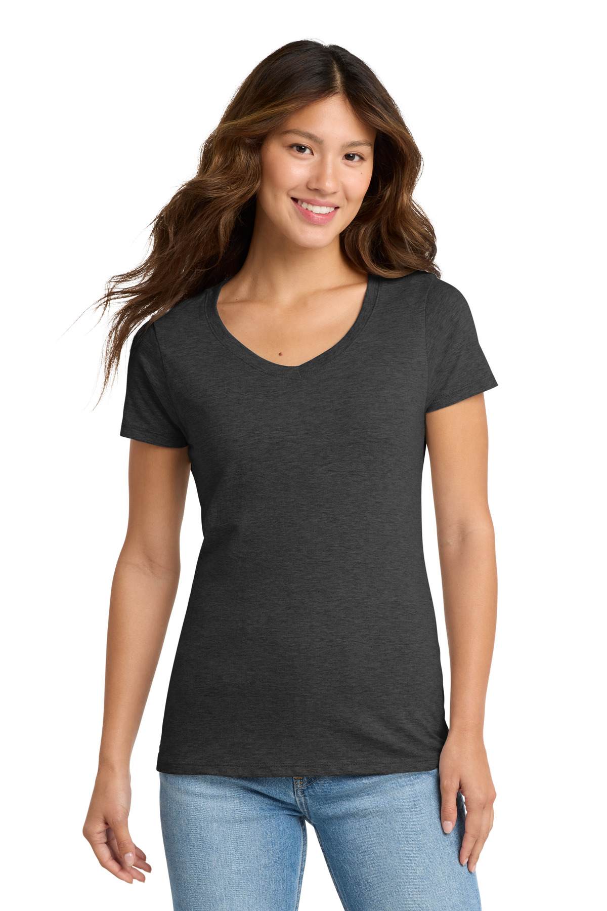 Port & Co Women's Fan Favorite V-Neck Tee. LPC450V 81