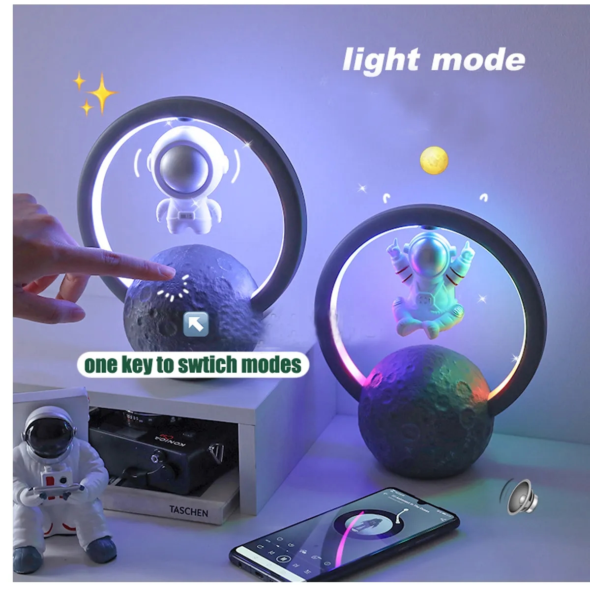 Magnetic Levitating Bluetooth Speaker 5