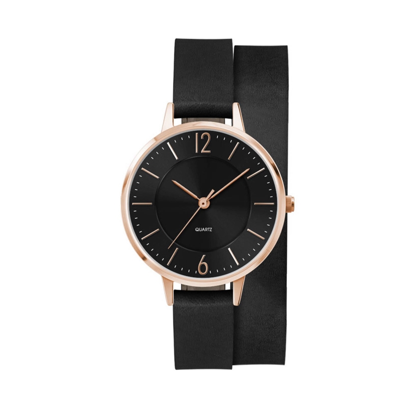 34MM, ROSE GOLD METAL CASE, 3-HAND MVT 1