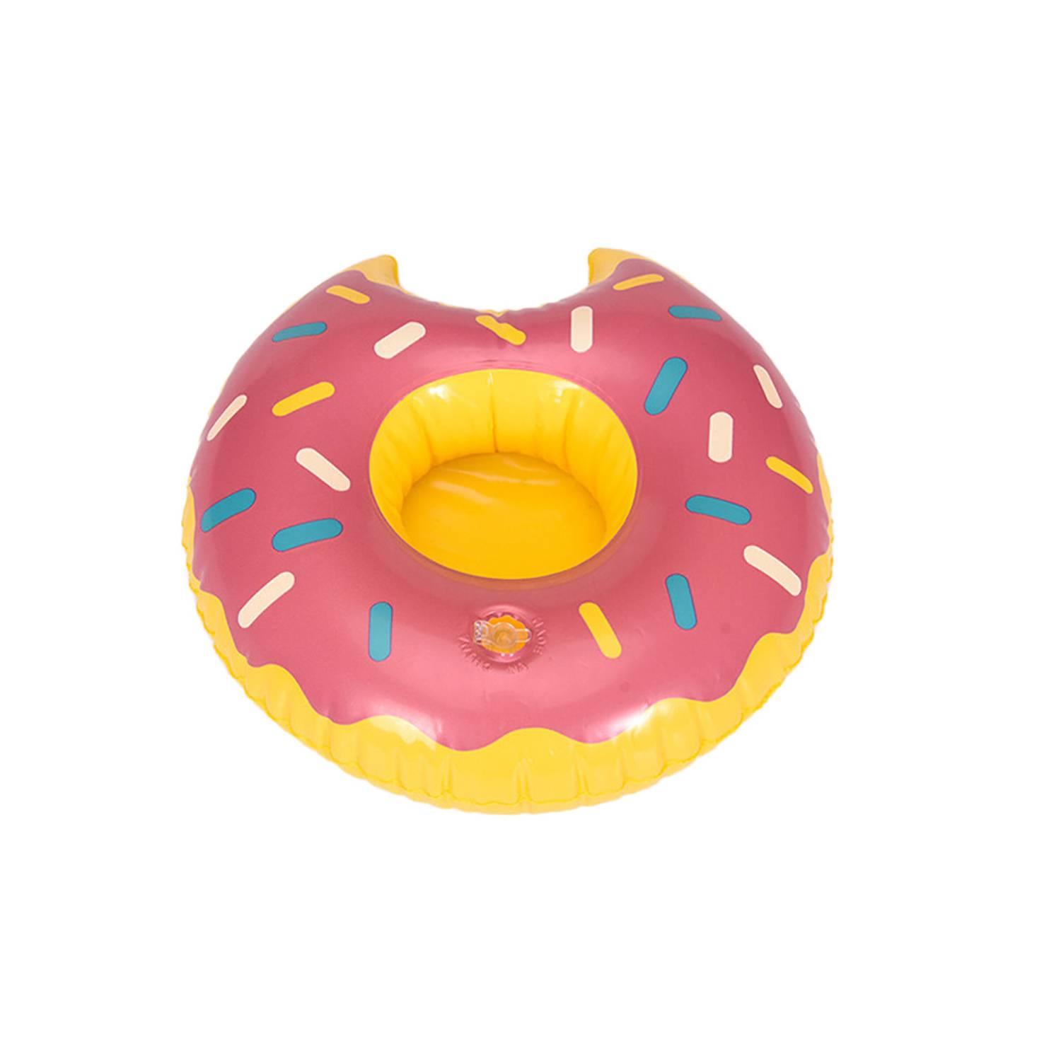 Donut-Shaped Inflatable Drink Holder for Pool 4