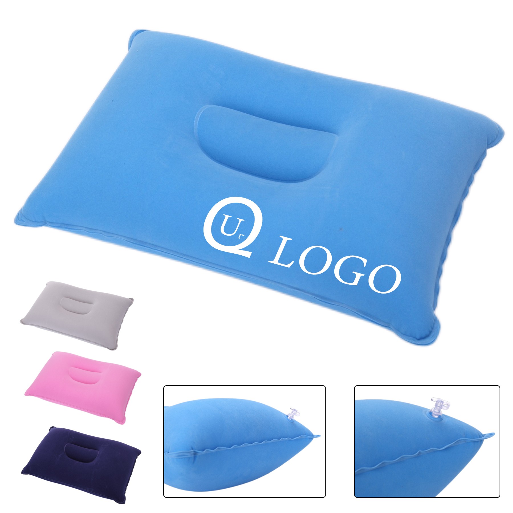 Square Flocking Pillow