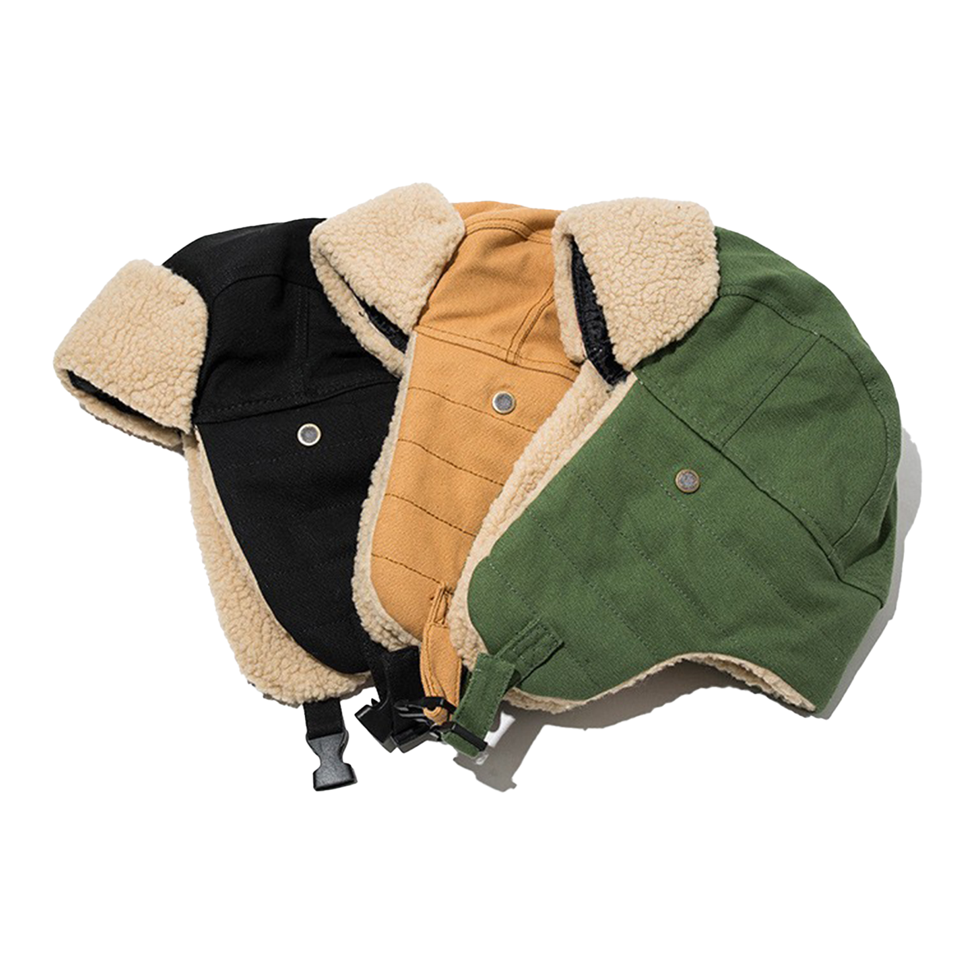 Cotton Insulated Winter Hat With Ear Flaps 6