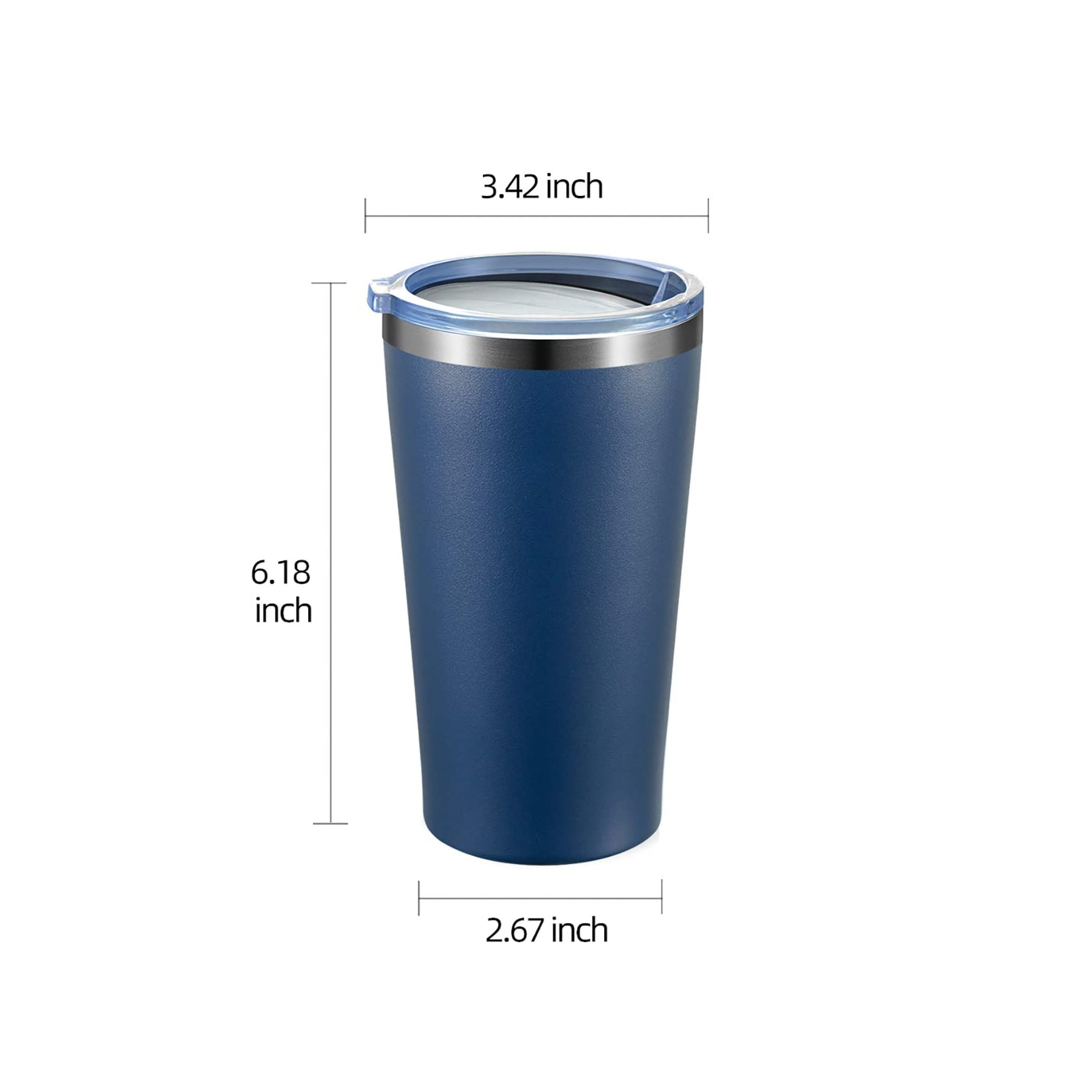 16oz Stainless Steel Coffee Mug 2