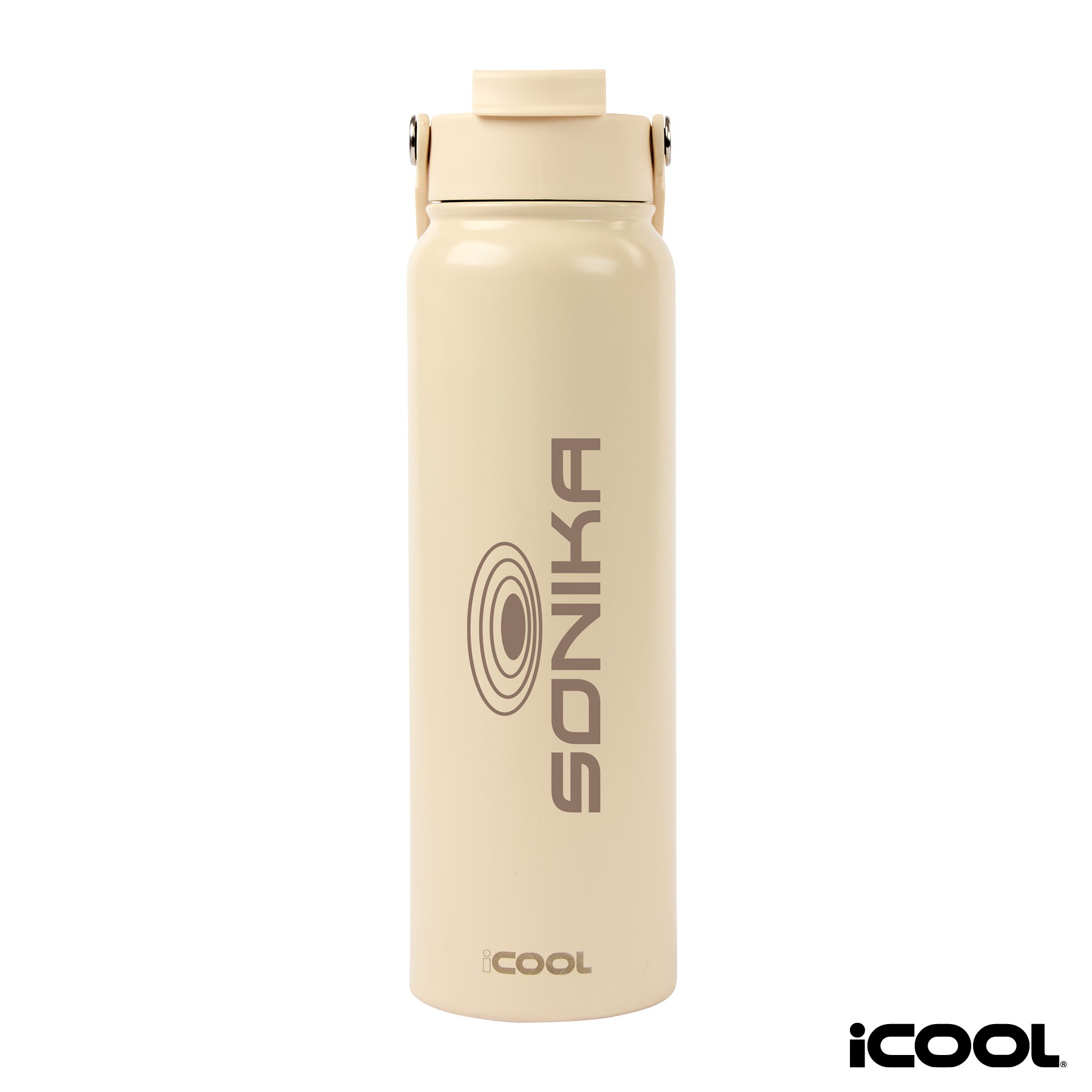 iCOOL® Glenwood 35 oz. Double Wall, Recycled Stainless Steel Water Bottle 10