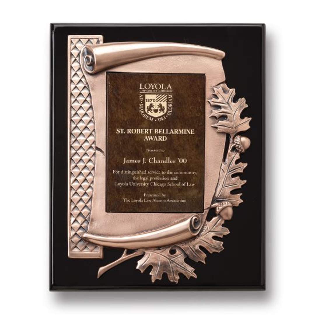 Oak Leaf Plaque 2