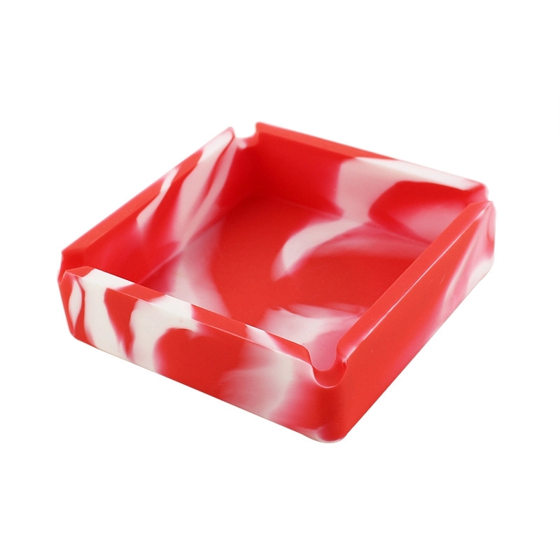 Custom High Temperature Resistant Camo Silicone Ashtray 3