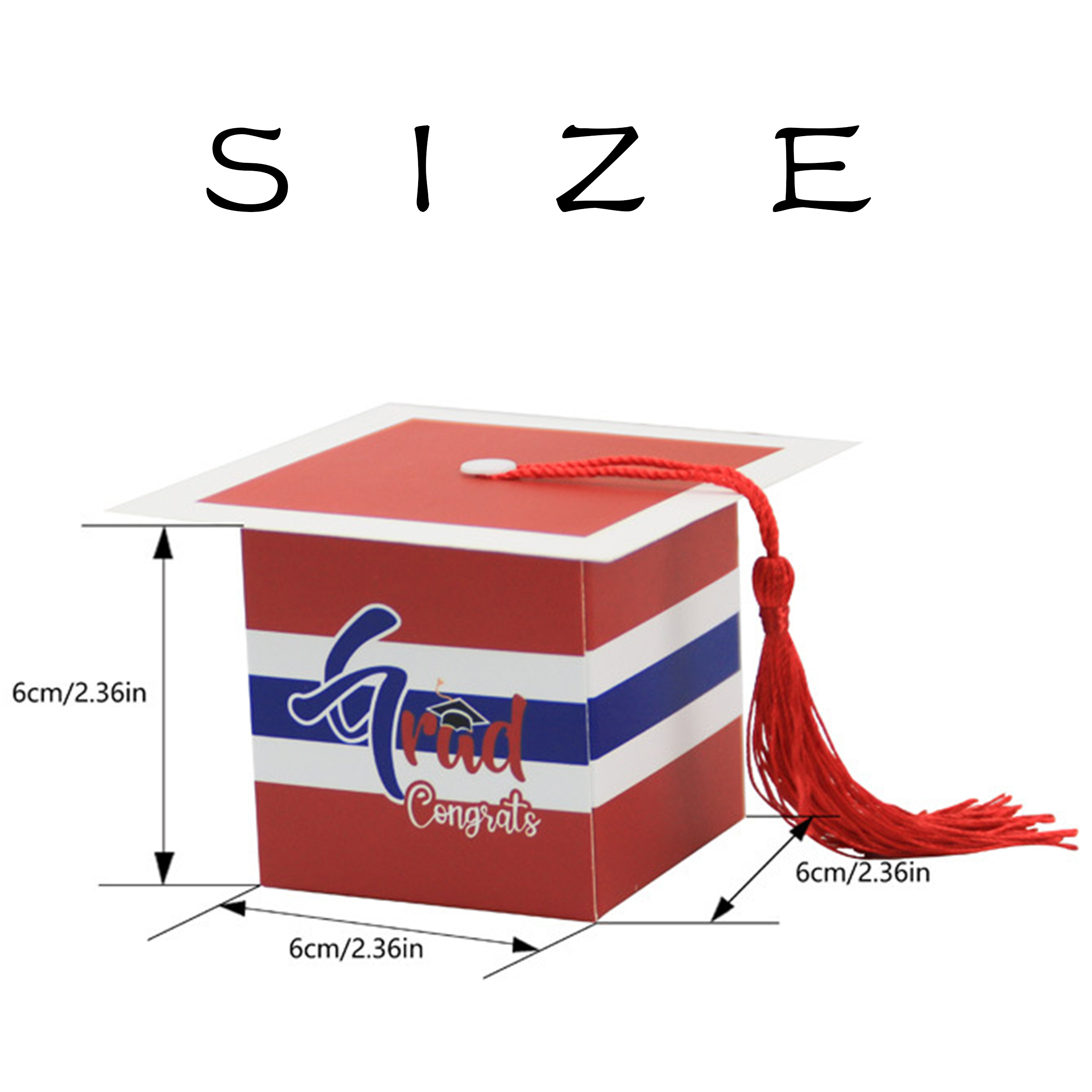Paper 50 Graduation Celebration Party Graduation Hat Gift Box 3