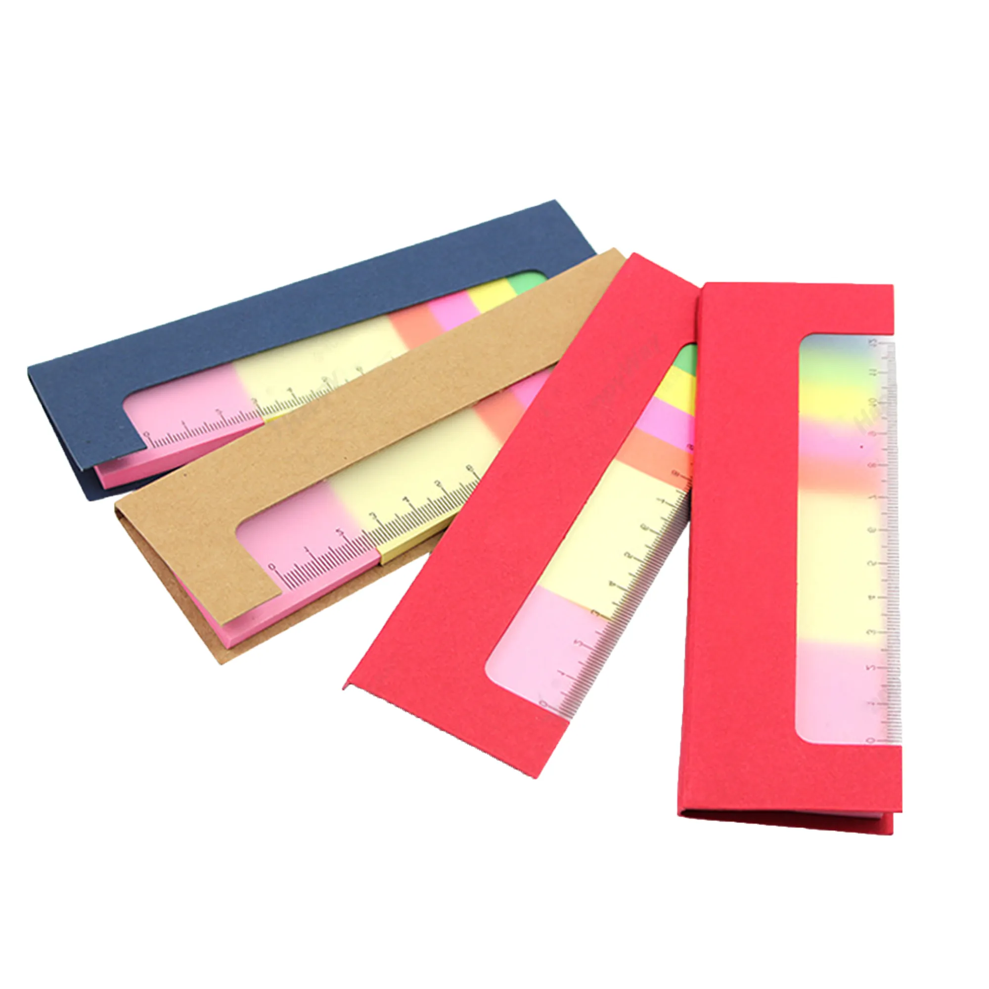 MOQ 50 Ruler Sticky Notes Set 3