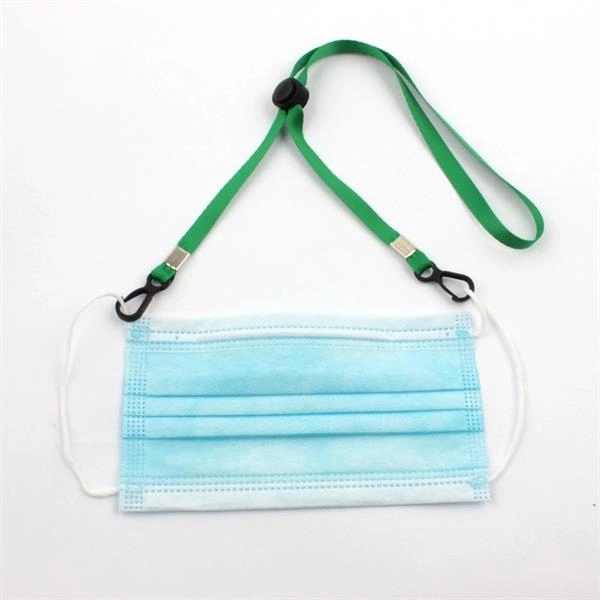 Adjustable Length Face Lanyard 2