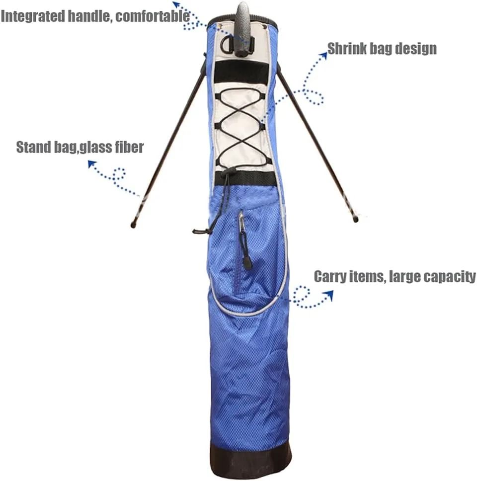 Pitch and Putt Golf Lightweight Stand Carry Bag 3