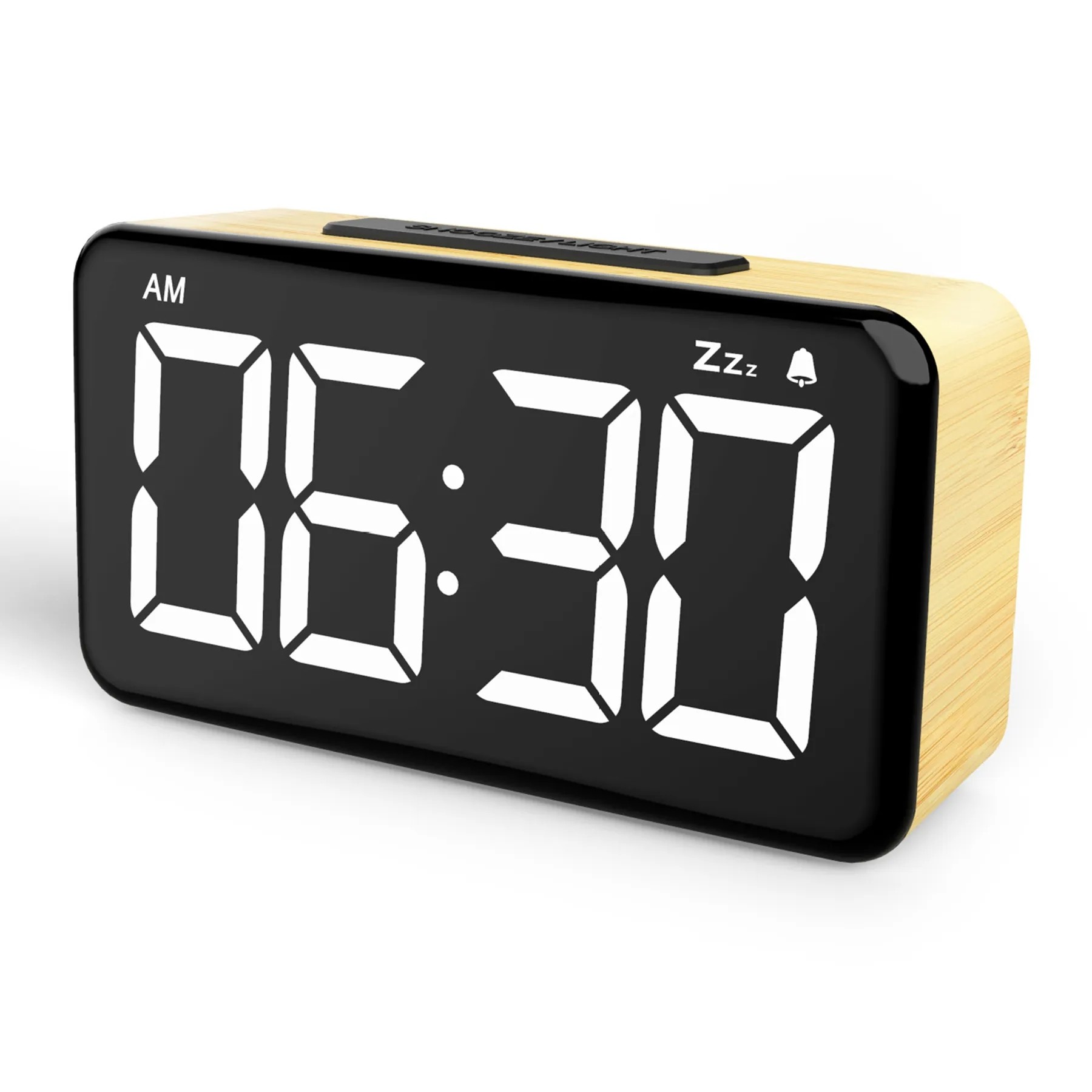 Led Alarm Clock With Snooze Function 2