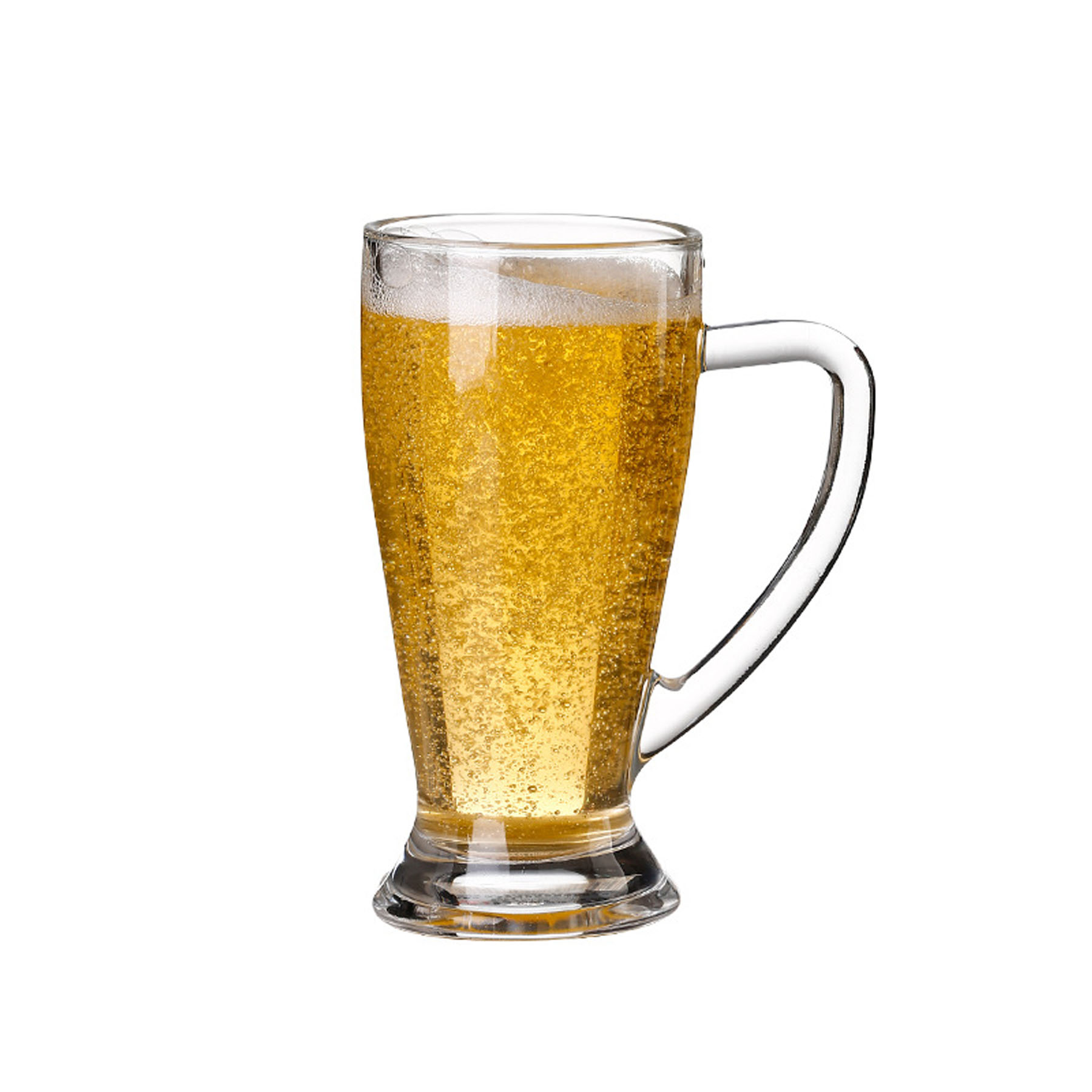 Large Capacity Glass Mug with Handle 6