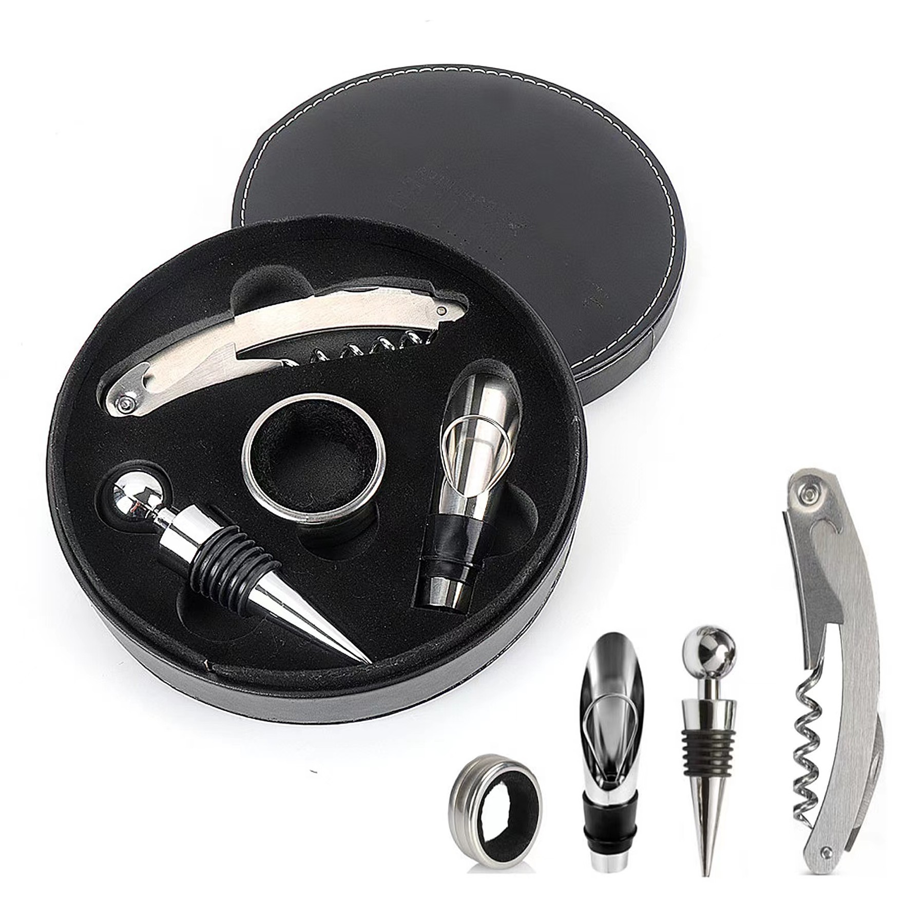 4 Pieces Wine Bottle Opener Set 2