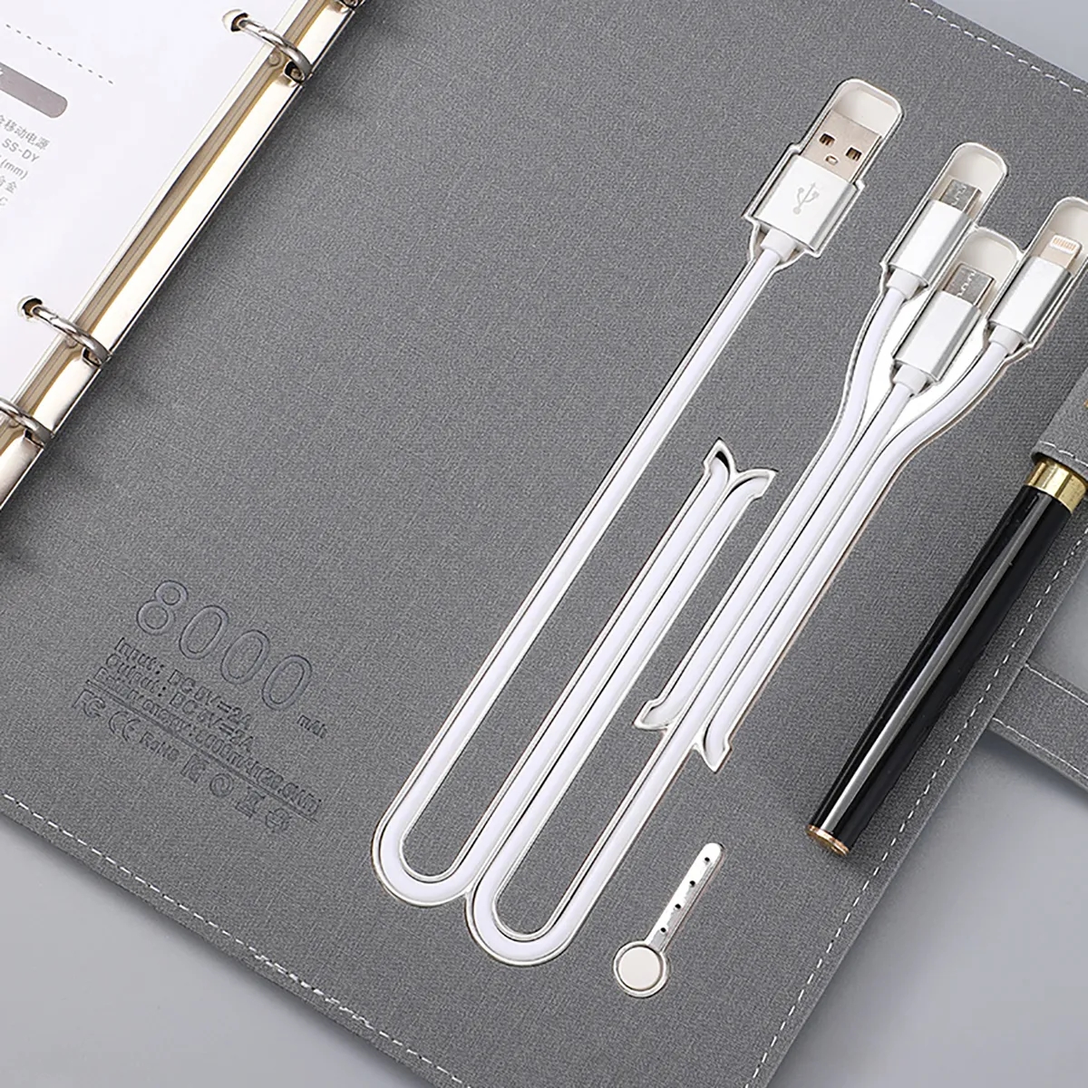 Wireless Charging Powerbank Notebook 10
