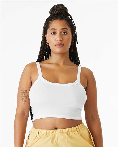 Women's Micro Rib Spaghetti Strap Tank - 1012 9