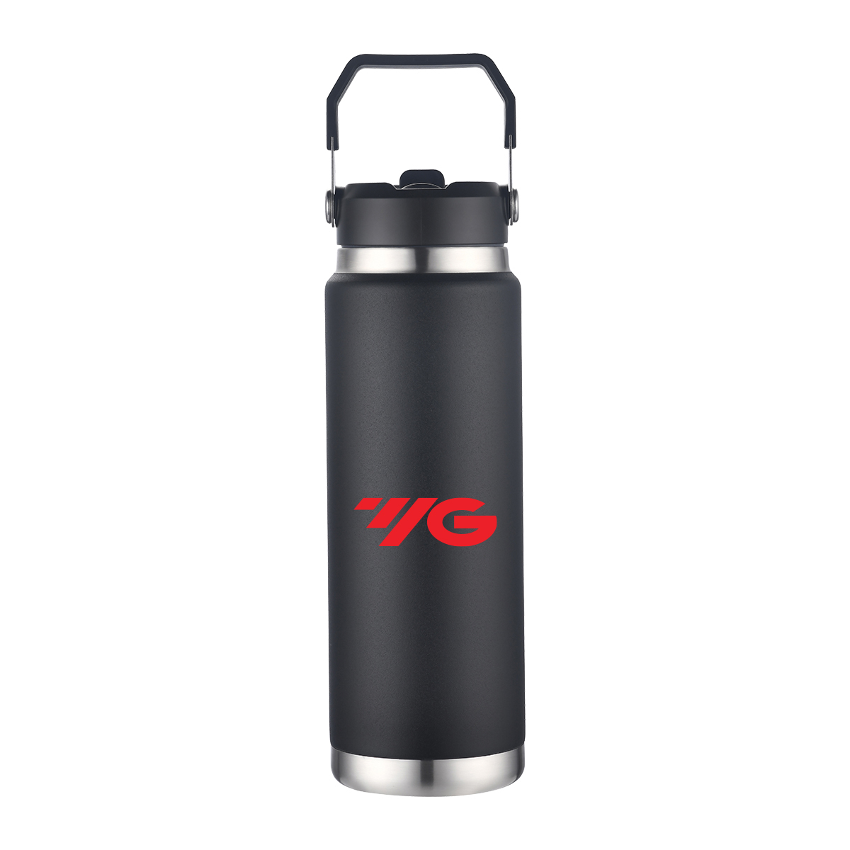 ArticFire 30oz Stainless Steel Vacuum Bottle with Carry Handle and Straw 3