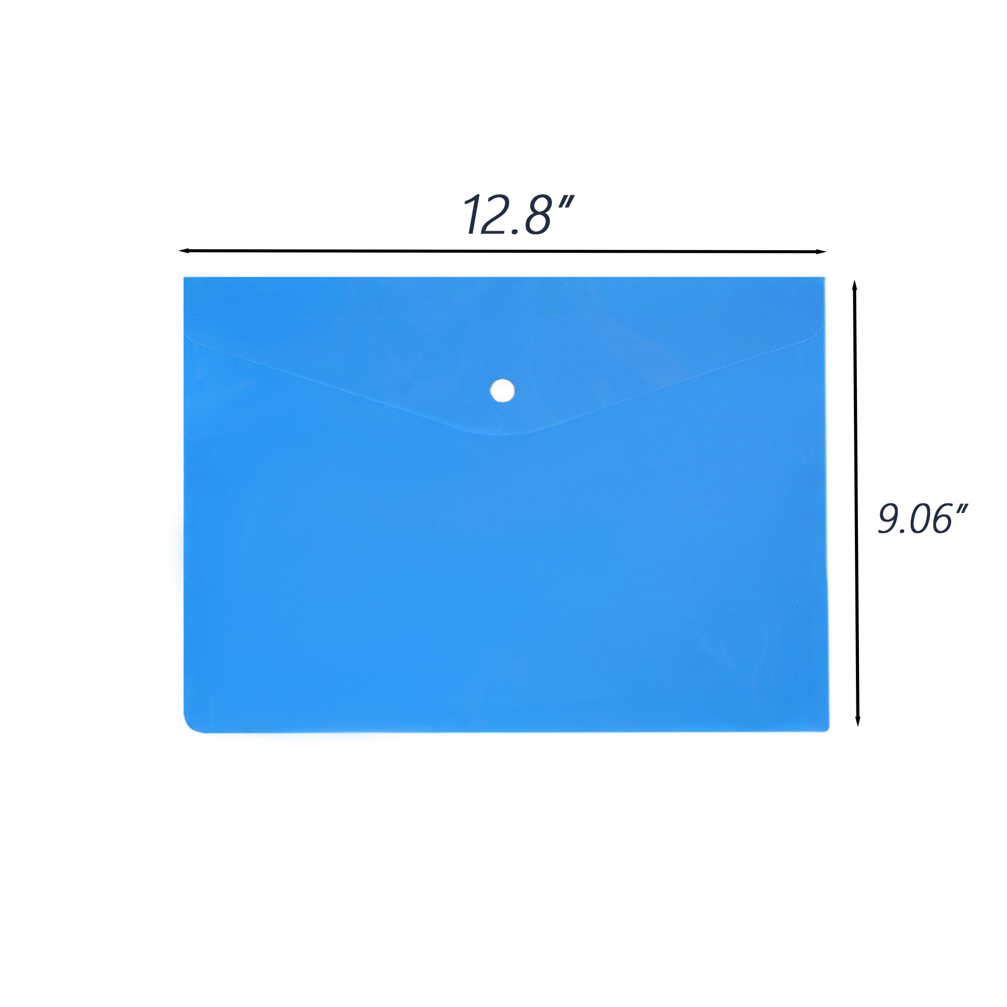 Transparent Envelope Folder with Snap Closure 5
