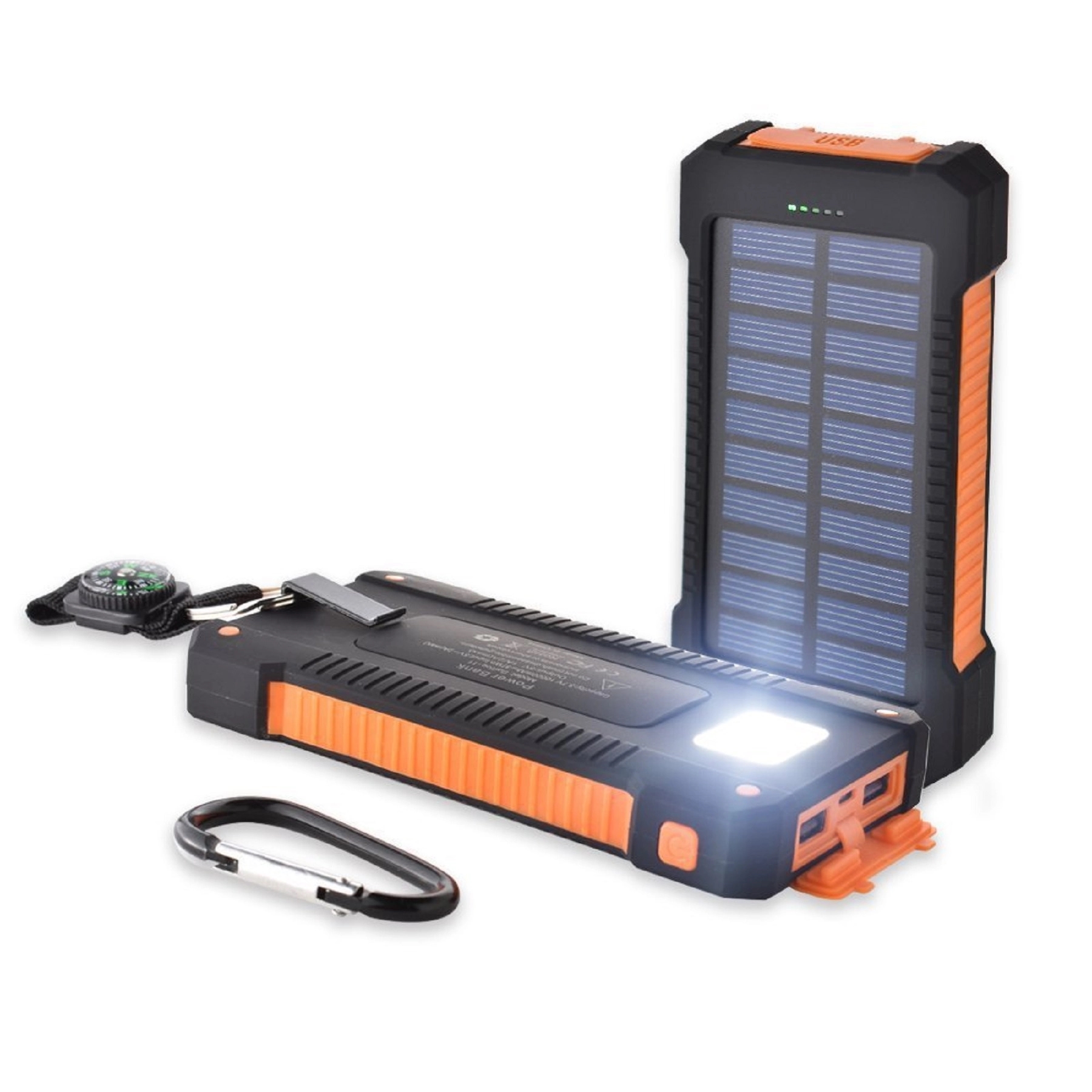 8000 mAh Solar Energy Power Bank 9