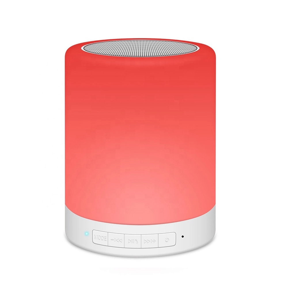 Bluetooth Speaker with LED Lamp 6