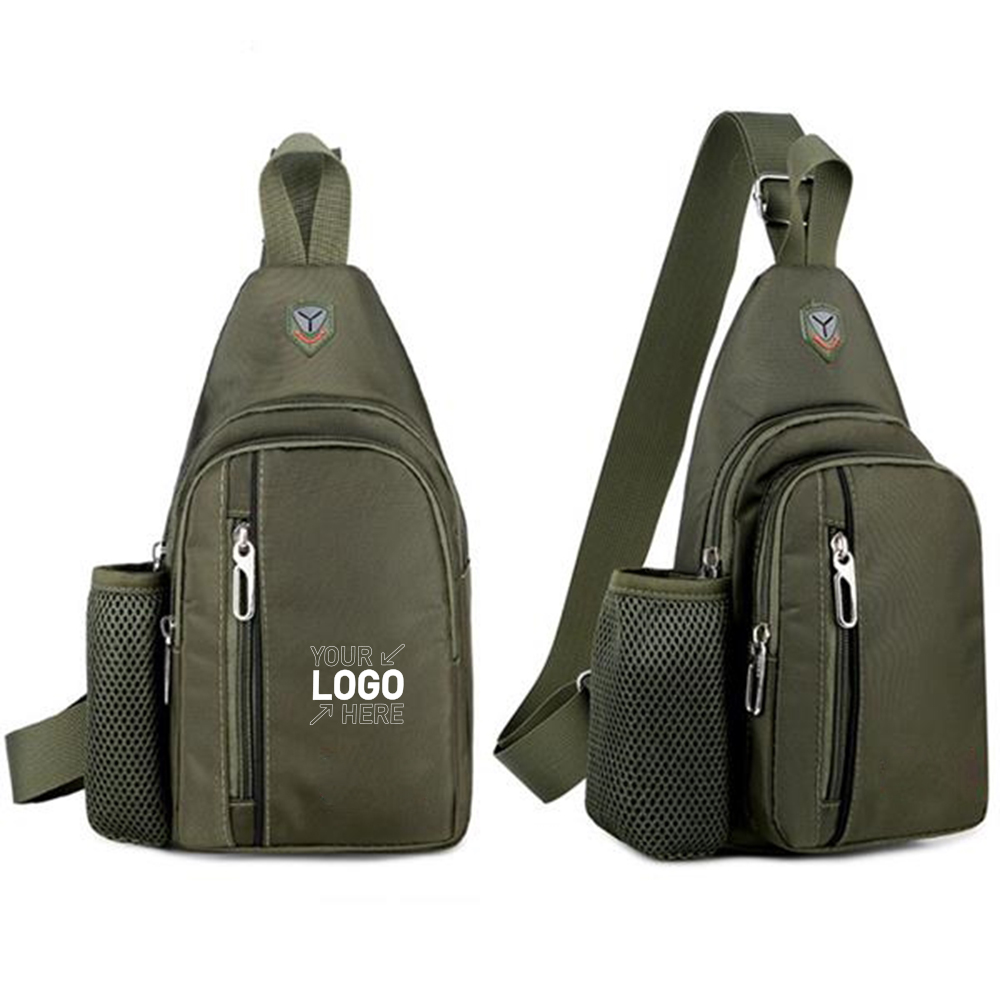 Sling Backpack With Earphone Hole