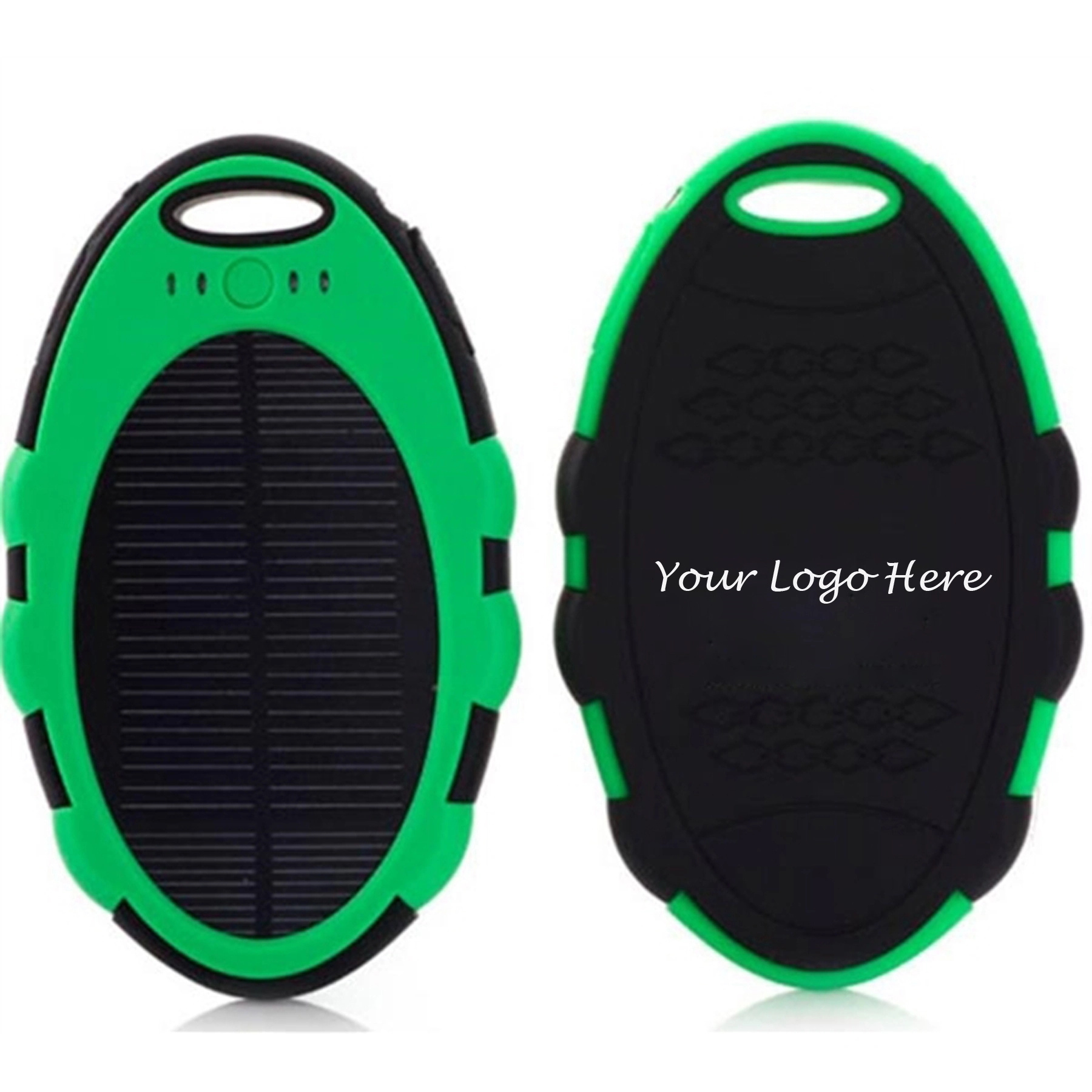 5000mAh Oval Solar Power Charger 2