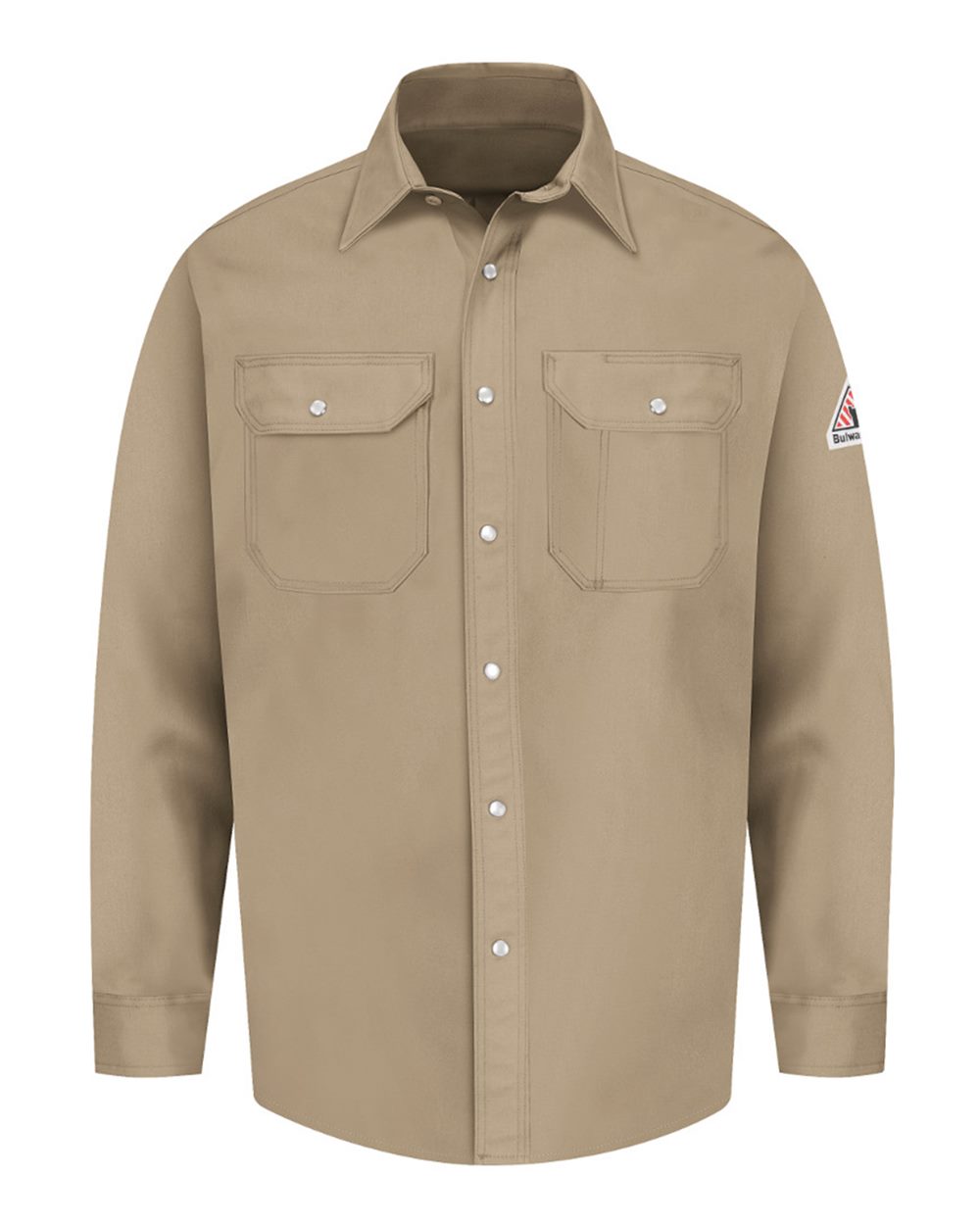 Men's Tall Snap-Front Uniform Shirt - EXCEL FR - SES2T 3