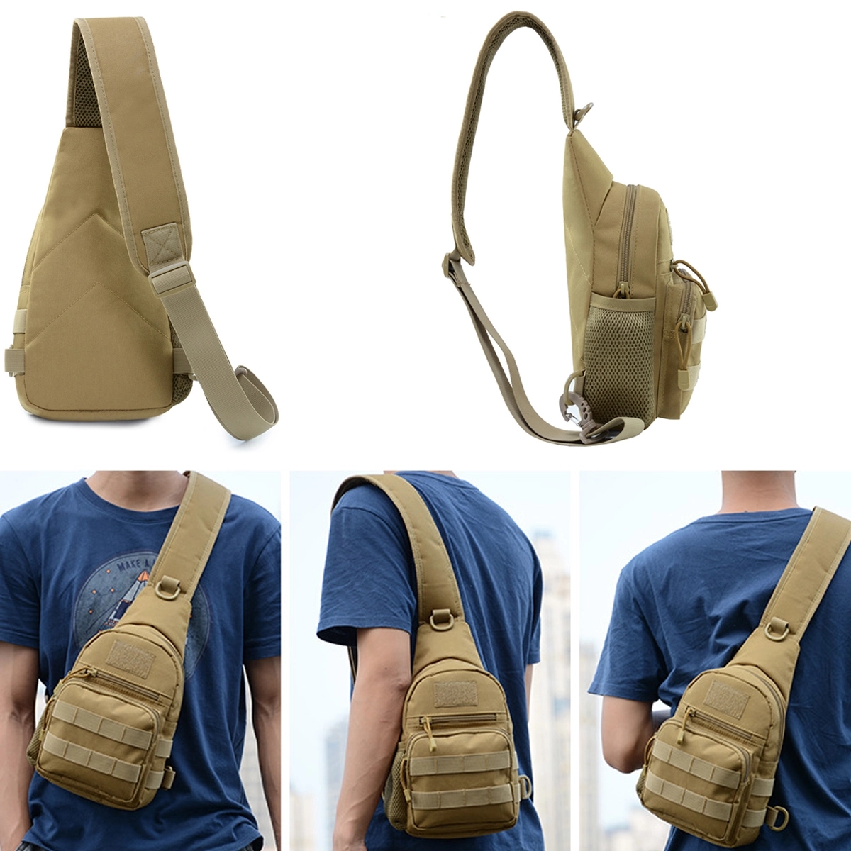 Tactical Military Sling Bag 3