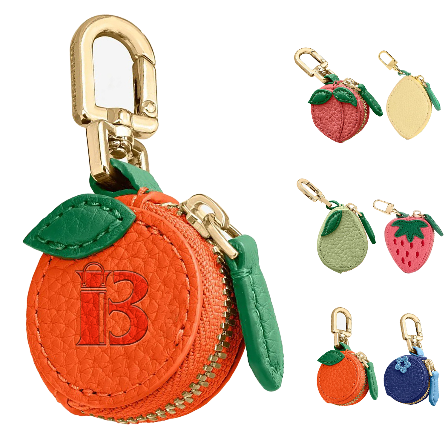 Mini PU Leather Fruit Coin Purse 1