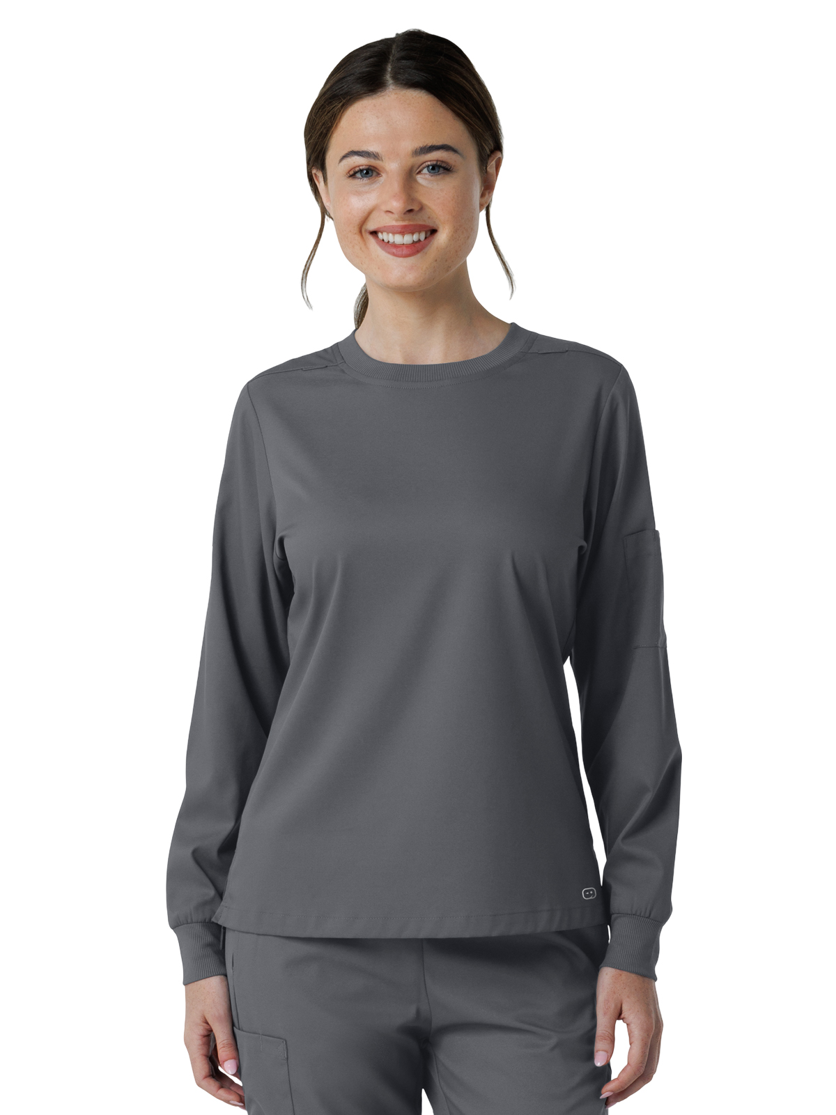 Wink - Boundless - Women's One-Pocket Classic Long Sleeve Scrub Tee
