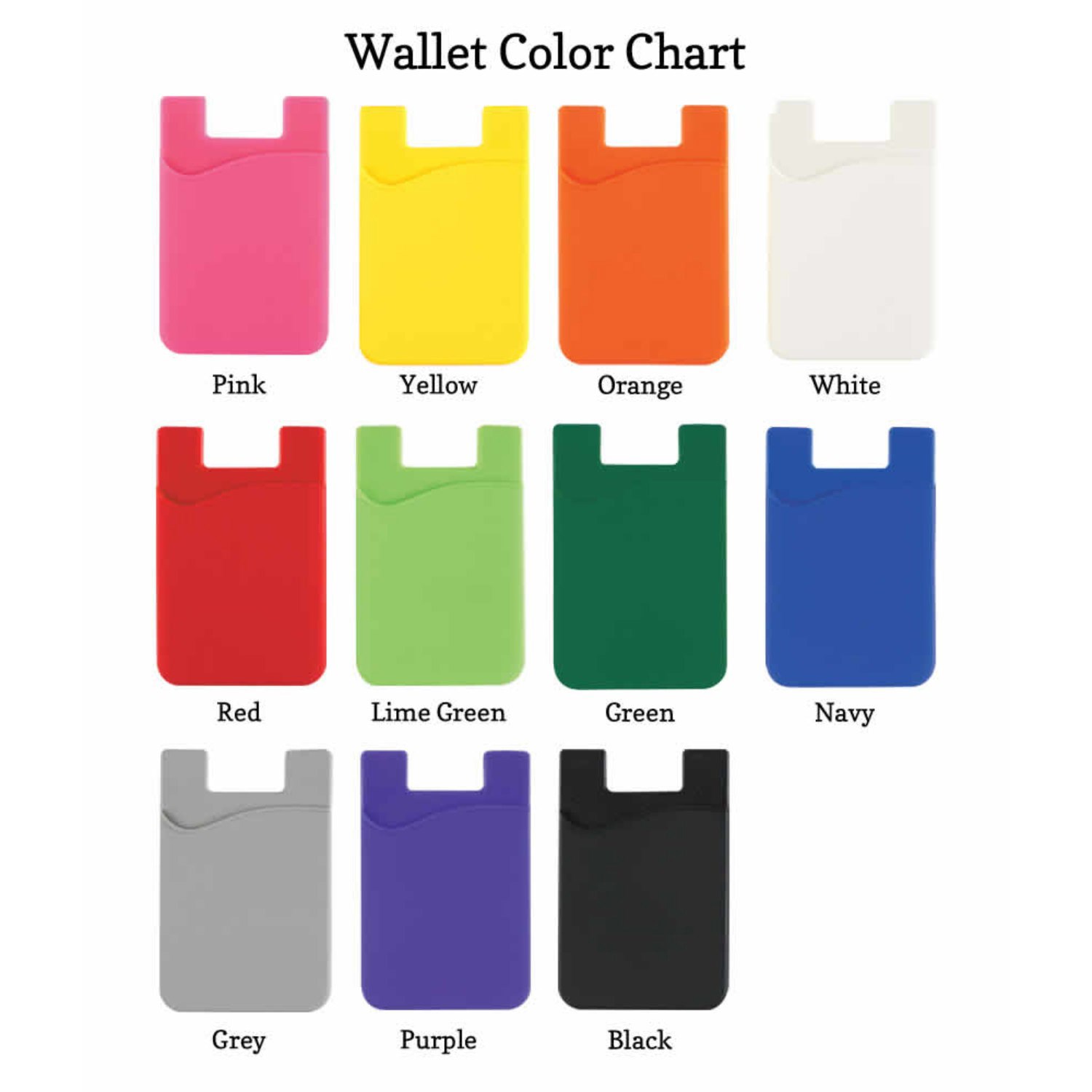SILICONE PHONE WALLET WITH SOFT ADHESIVE CARD HOLDER SLEEVE 1