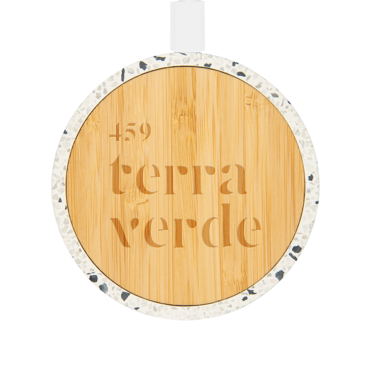 10W Speckle & Bamboo Wireless Charger 2