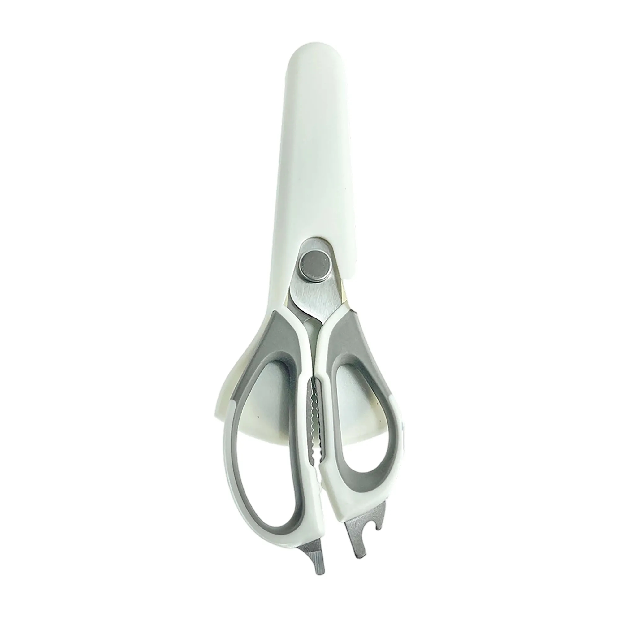 Magnetic Stainless Steel Kitchen Scissors with Sheath 5