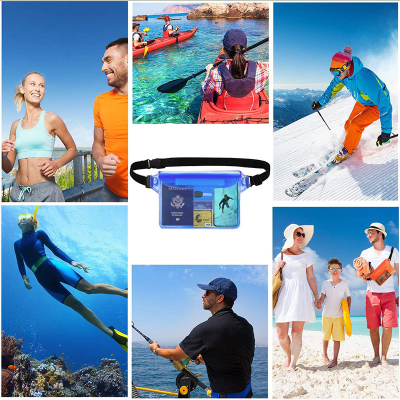 Waterproof Pouch with Adjustable Waist Strap 10