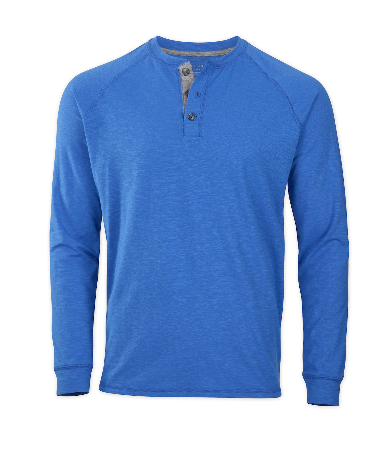 BOXERCRAFT MEN'S HENLEY LS TEE 2