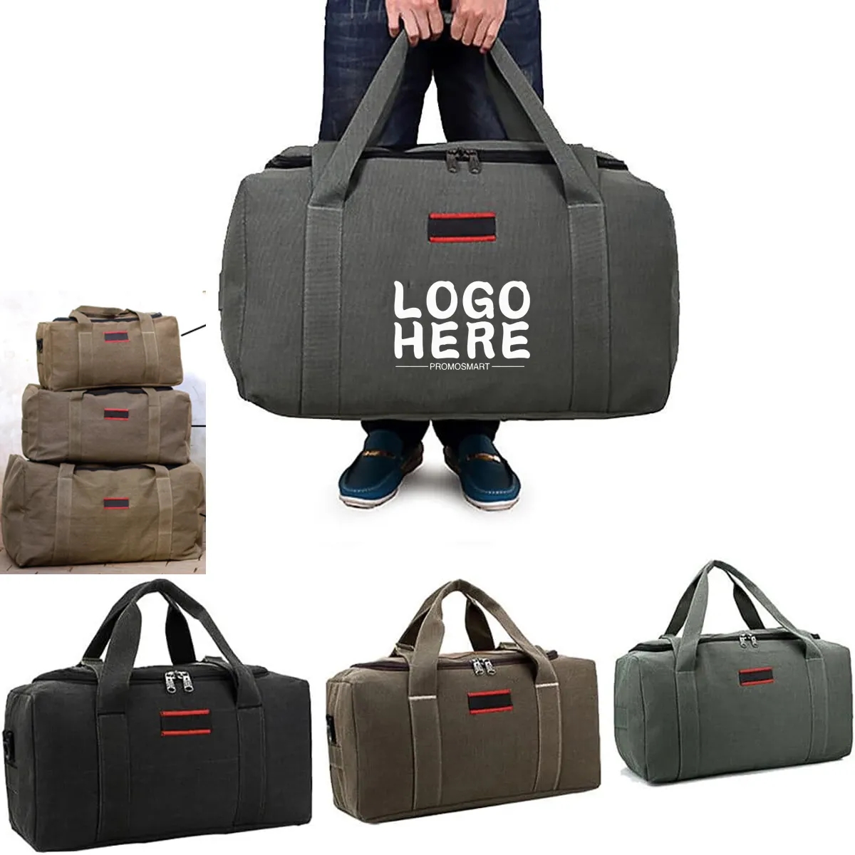 Canvas Duffel Bag Travel 1