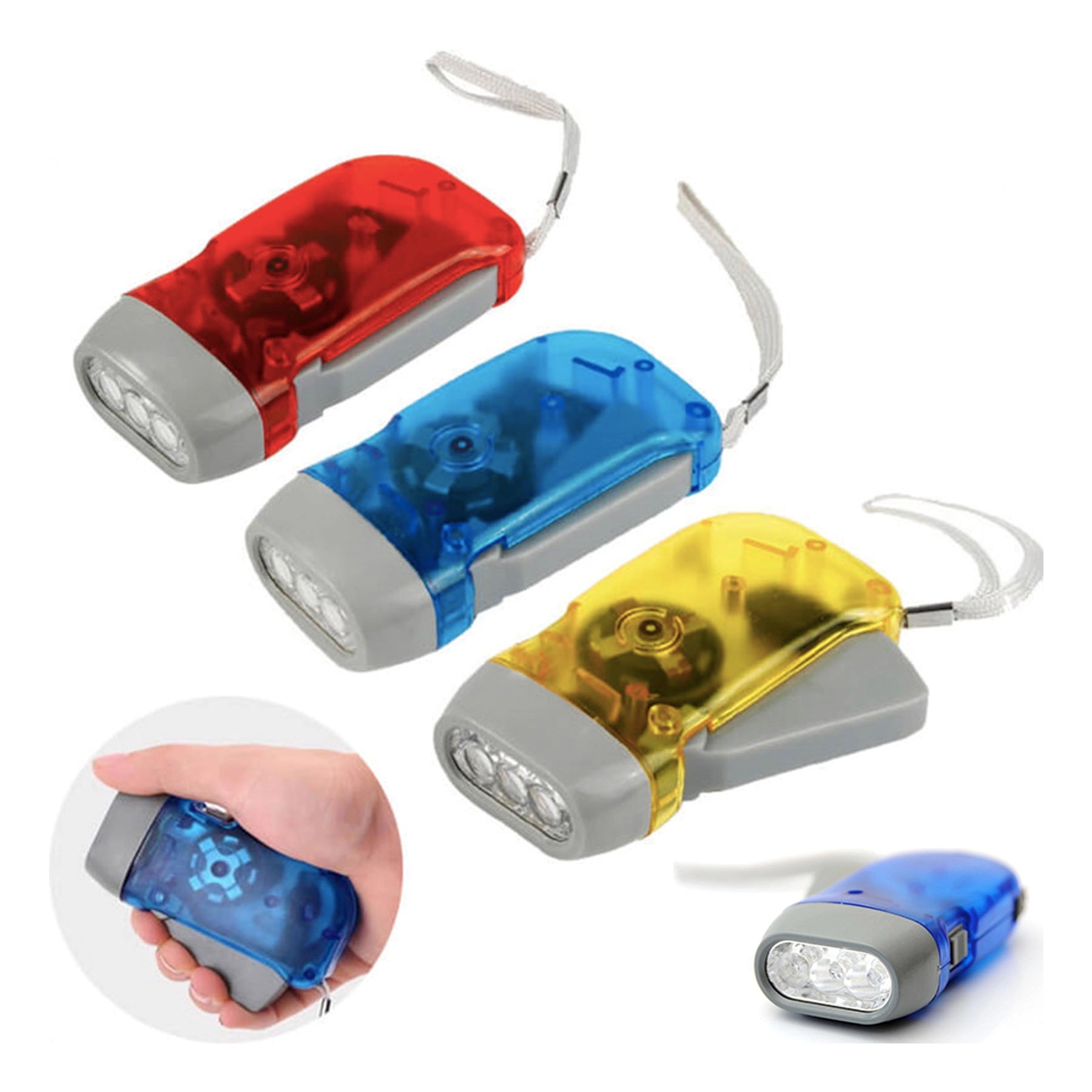 Push-To-Gen Flashlight 3