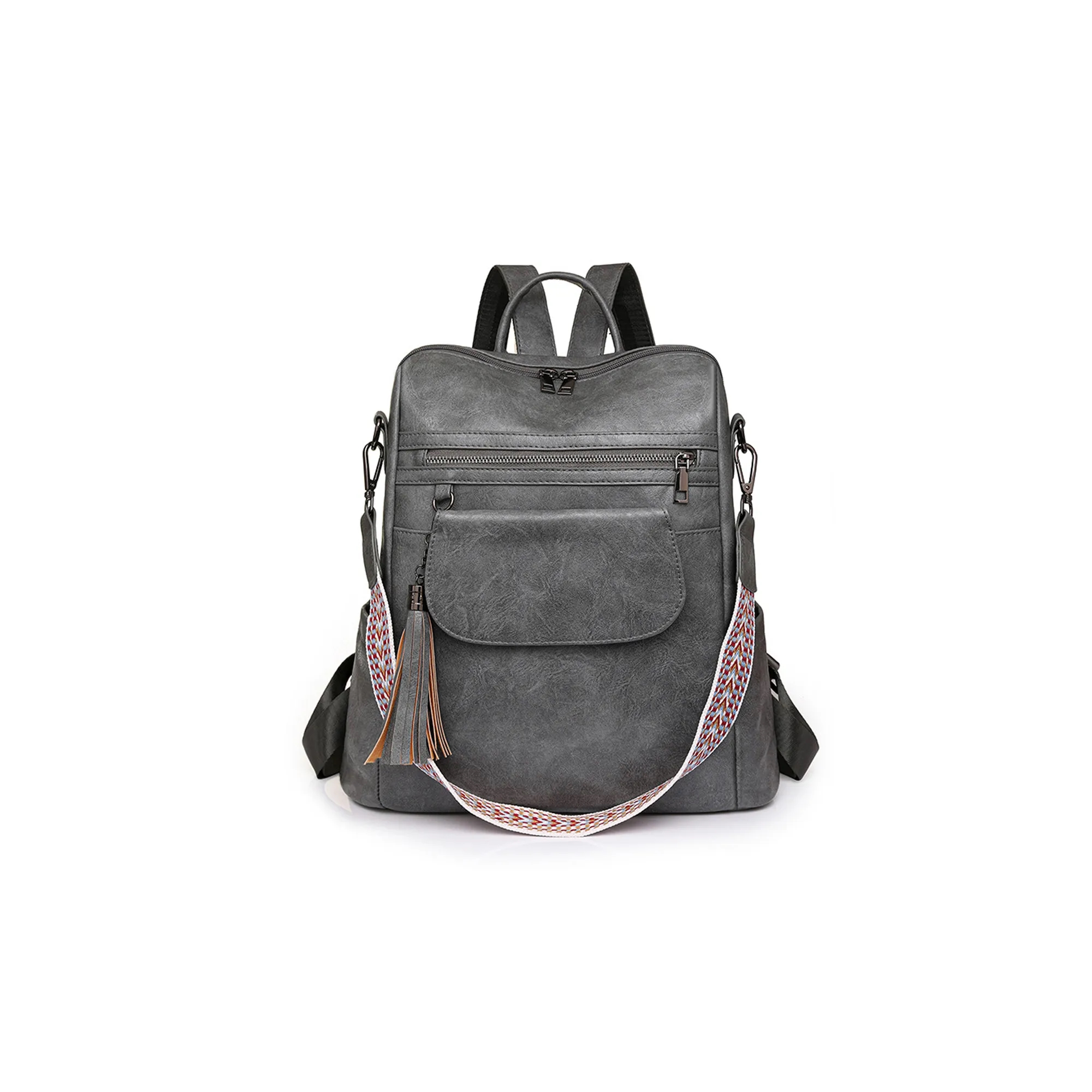 Trendy Convertible Crossbody Backpack 4