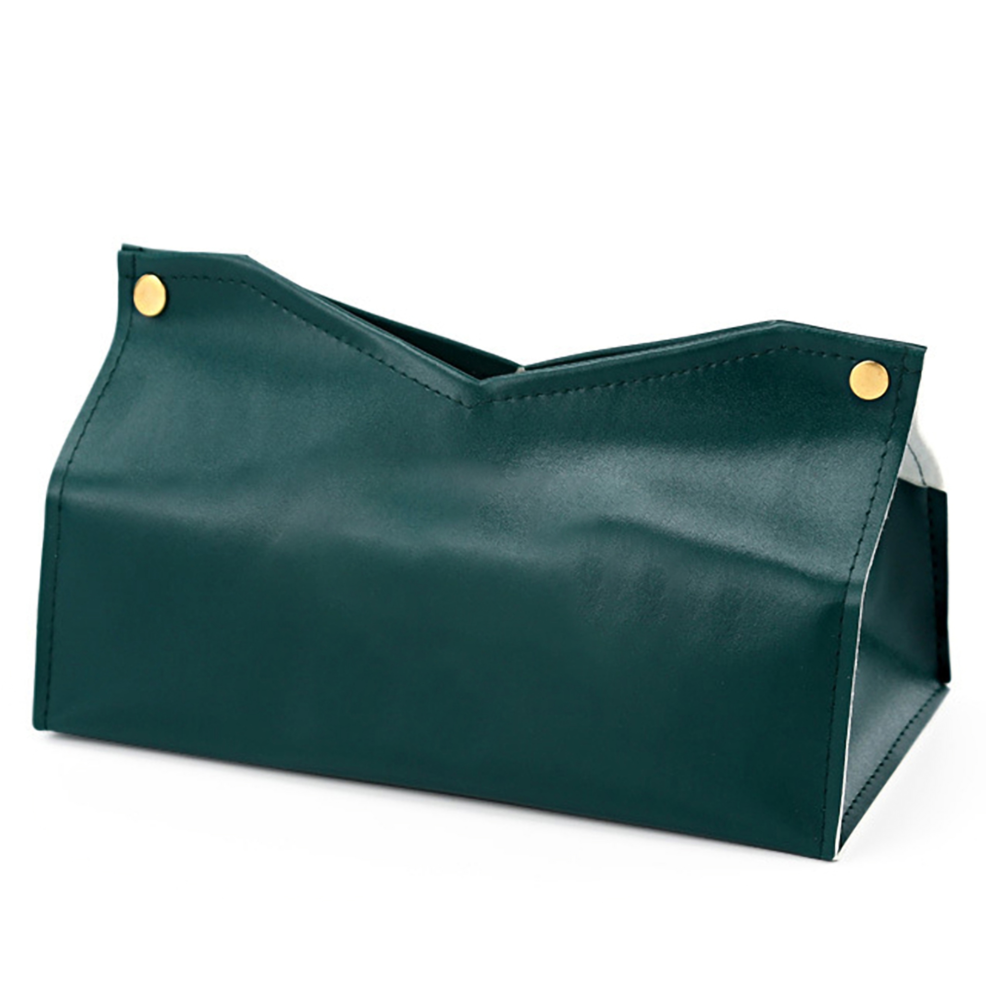 Faux Leather Tissue Box Holder 4