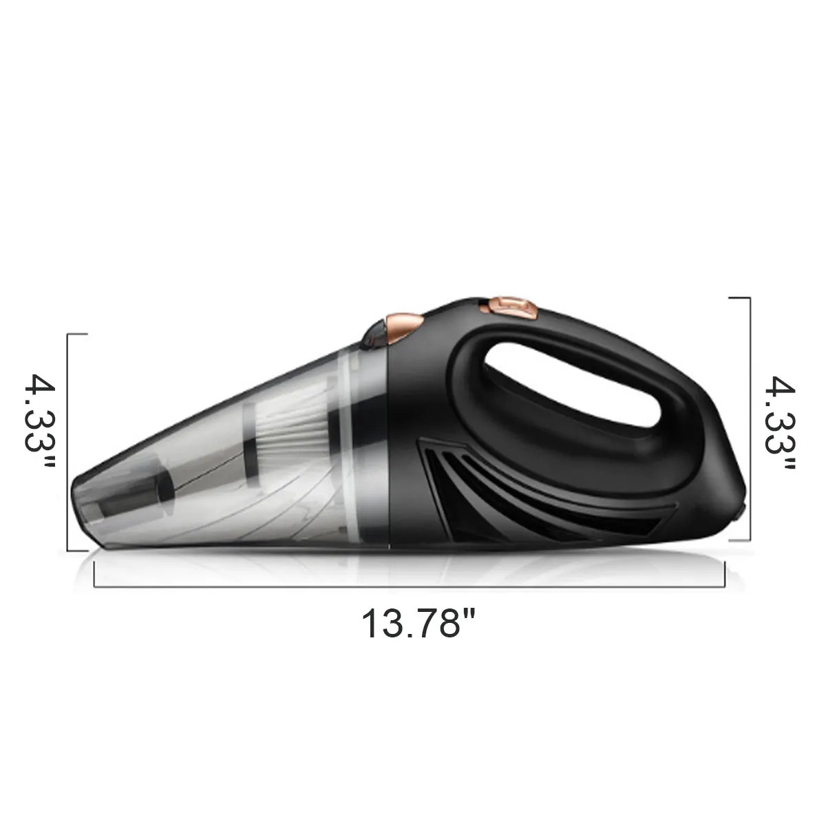 Portable Soft And Low Noice Strong Power Car Vacuum Cleaner 4