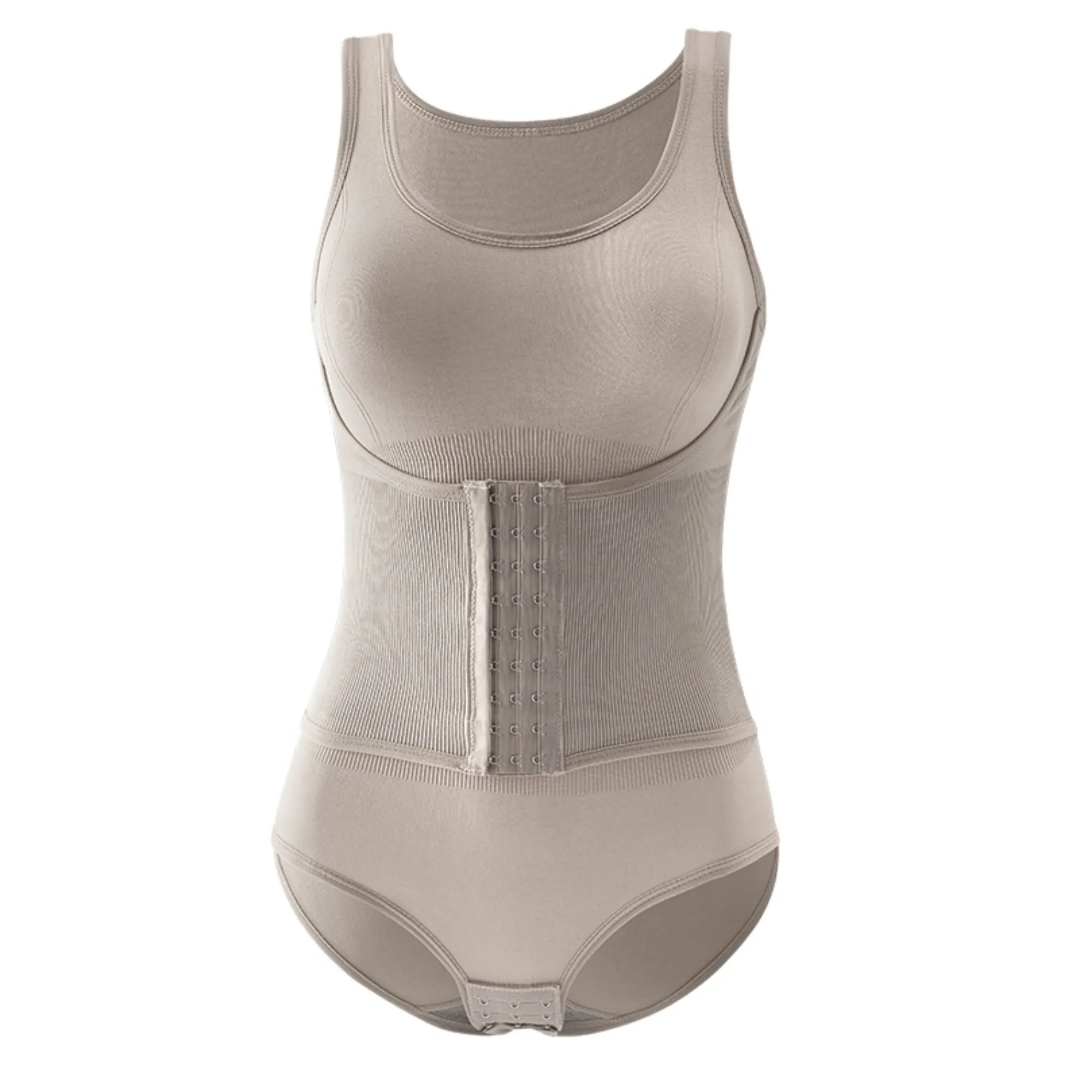 Double Layer Shapewear Tummy Control Bodysuit For Women 2