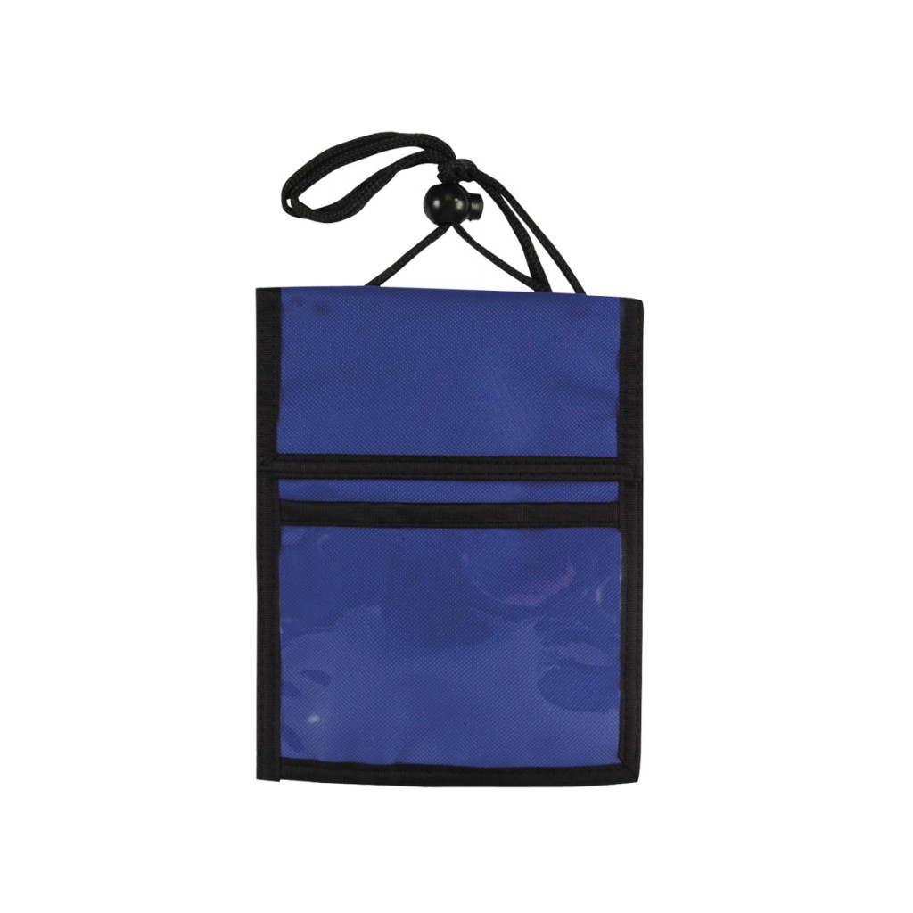 600 Denier Polyester Multi Pocket Neck Wallet Trade show Badge Holders 5