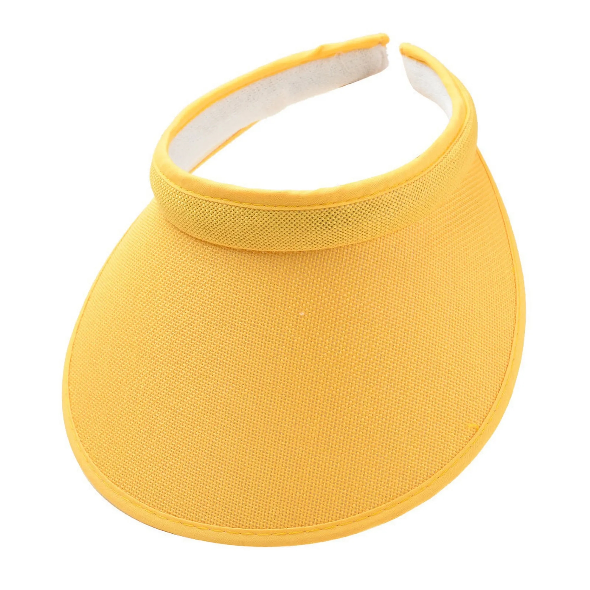 Cotton And Linen Wide Brim Summer Sun Visor 4
