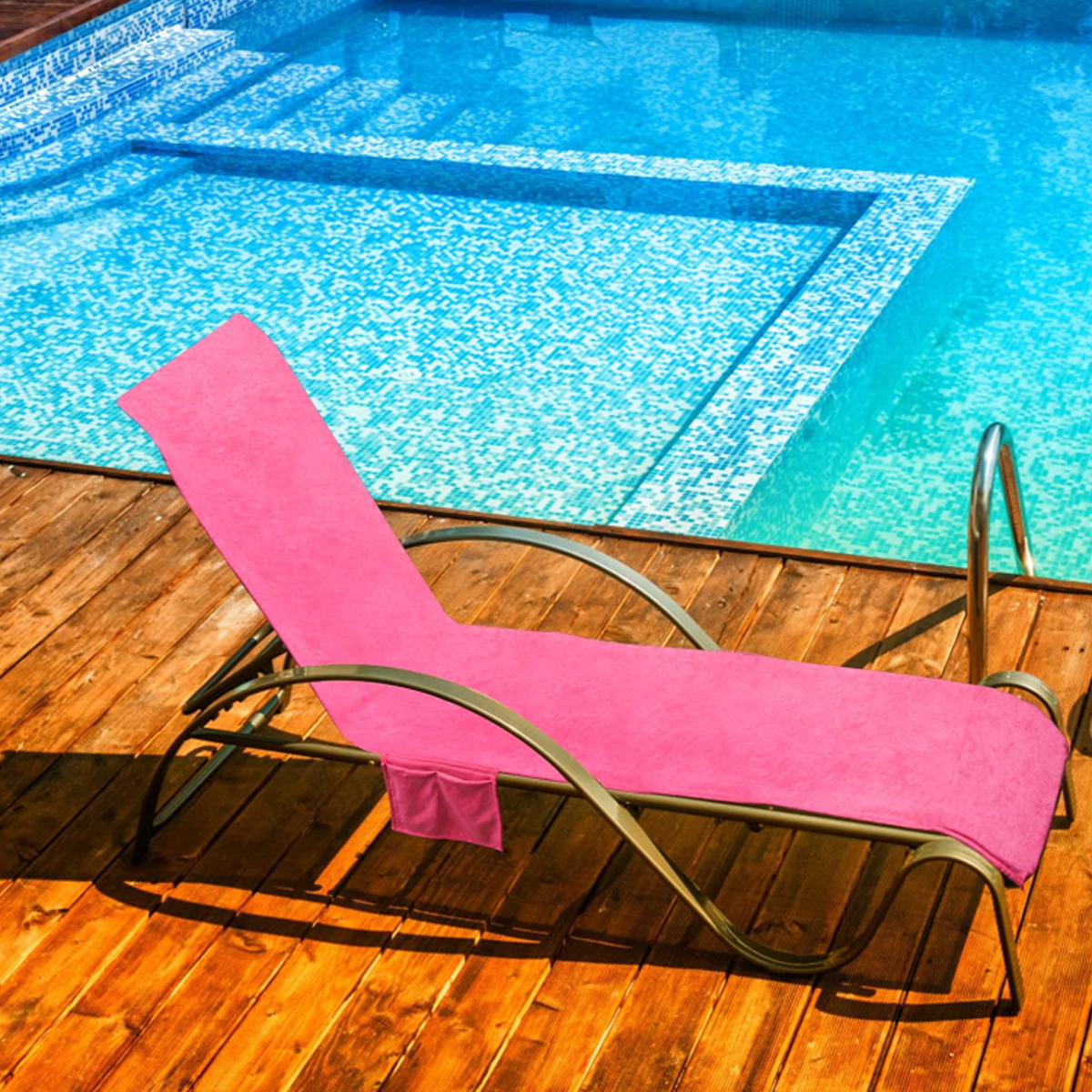 Microfiber Lounge Chair Cover Towel 4
