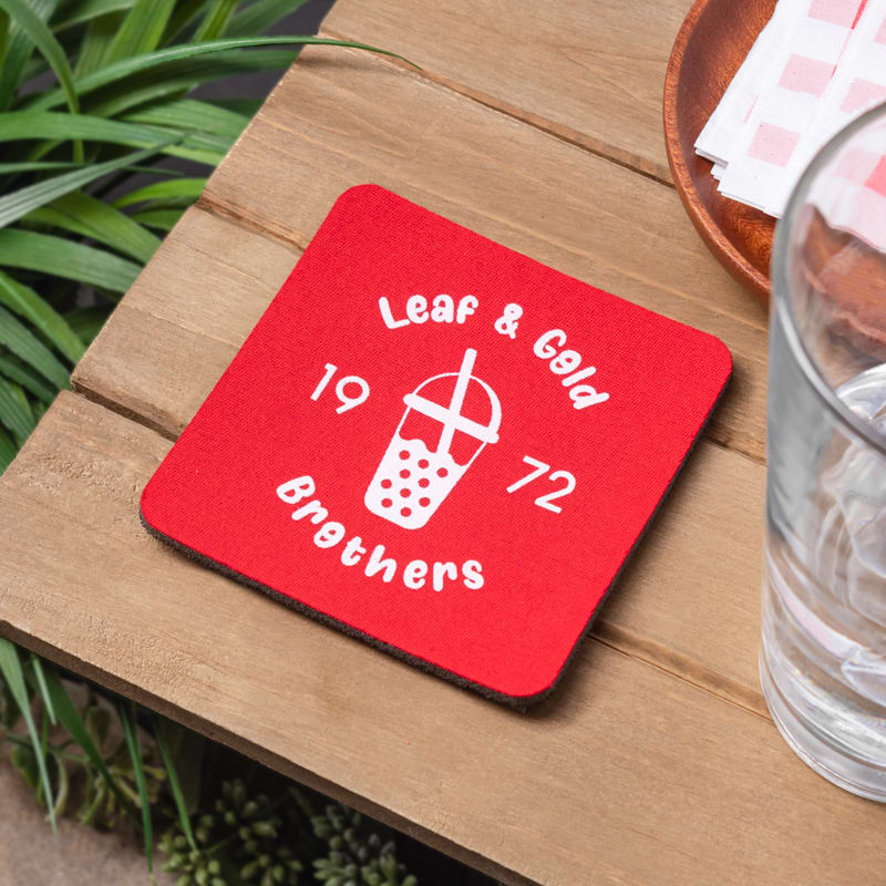 4 Inch Square Foam Coasters 51