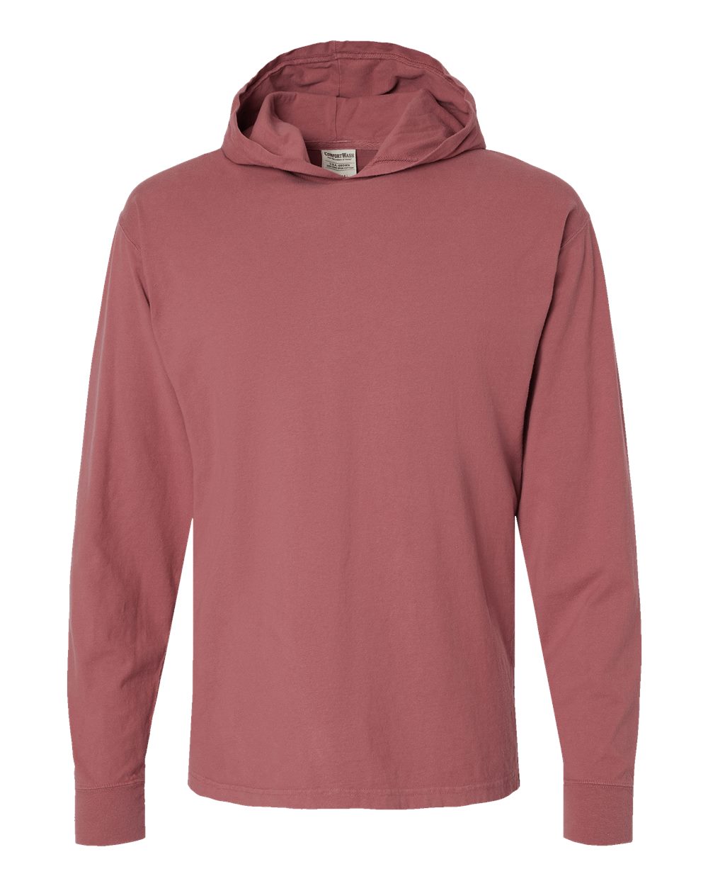 Unisex Garment-Dyed Jersey Hooded Long Sleeve T-Shirt - GDH280 42