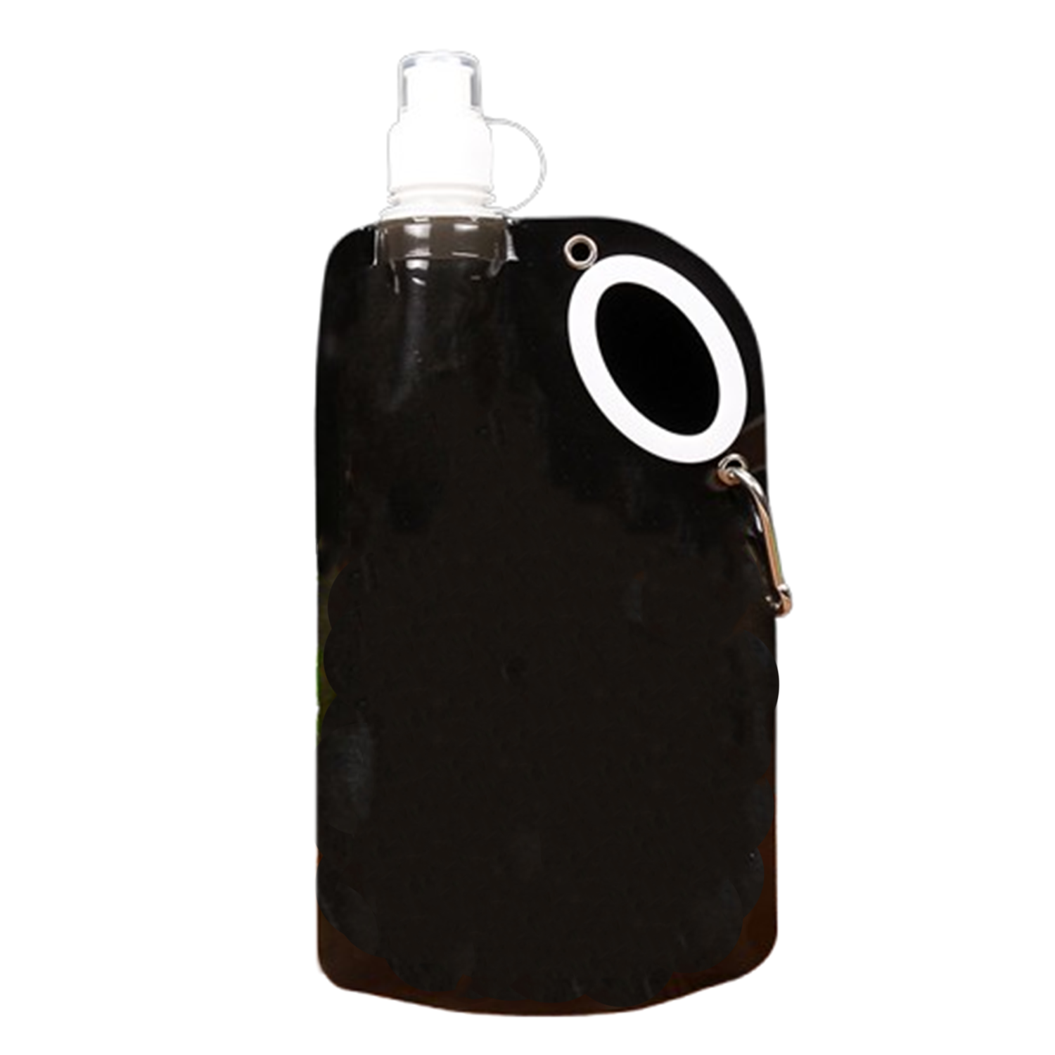 25oz PE Foldable Water Bottle w/ Carabiner 5